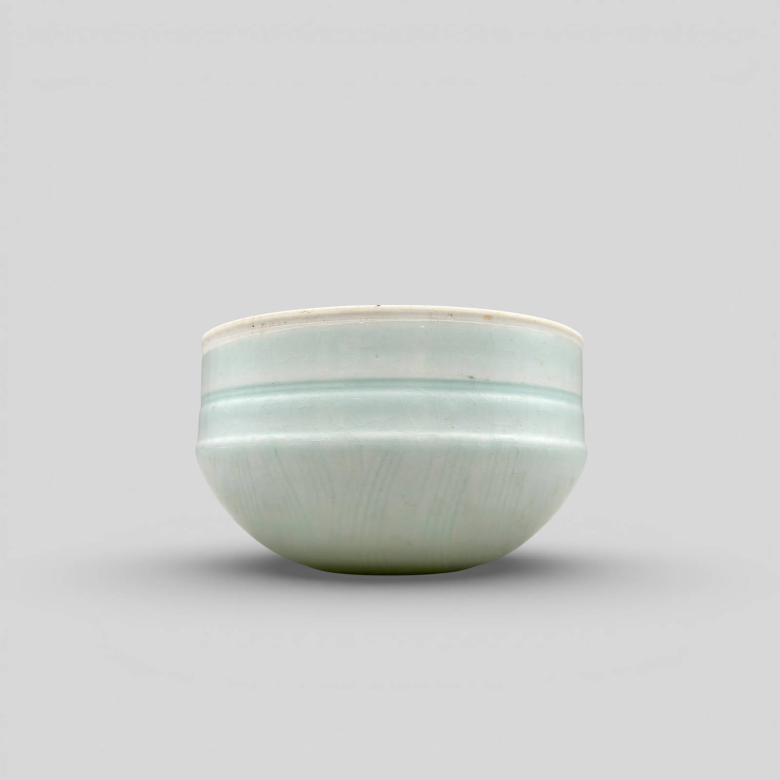 An Incised Wide Qingbai Bowl