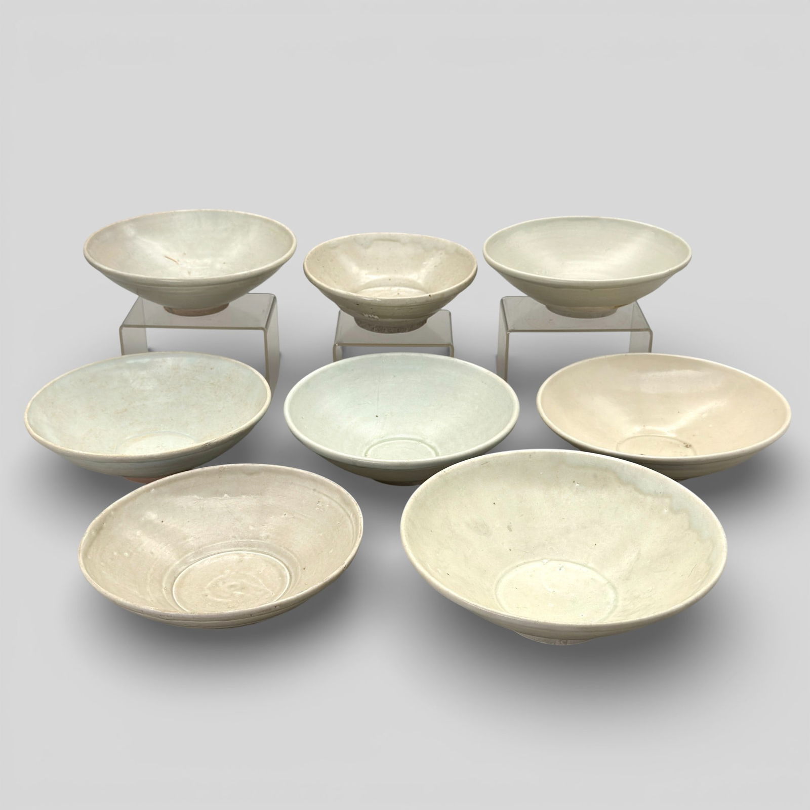 Eight Celadon Bowls (1 of 10)