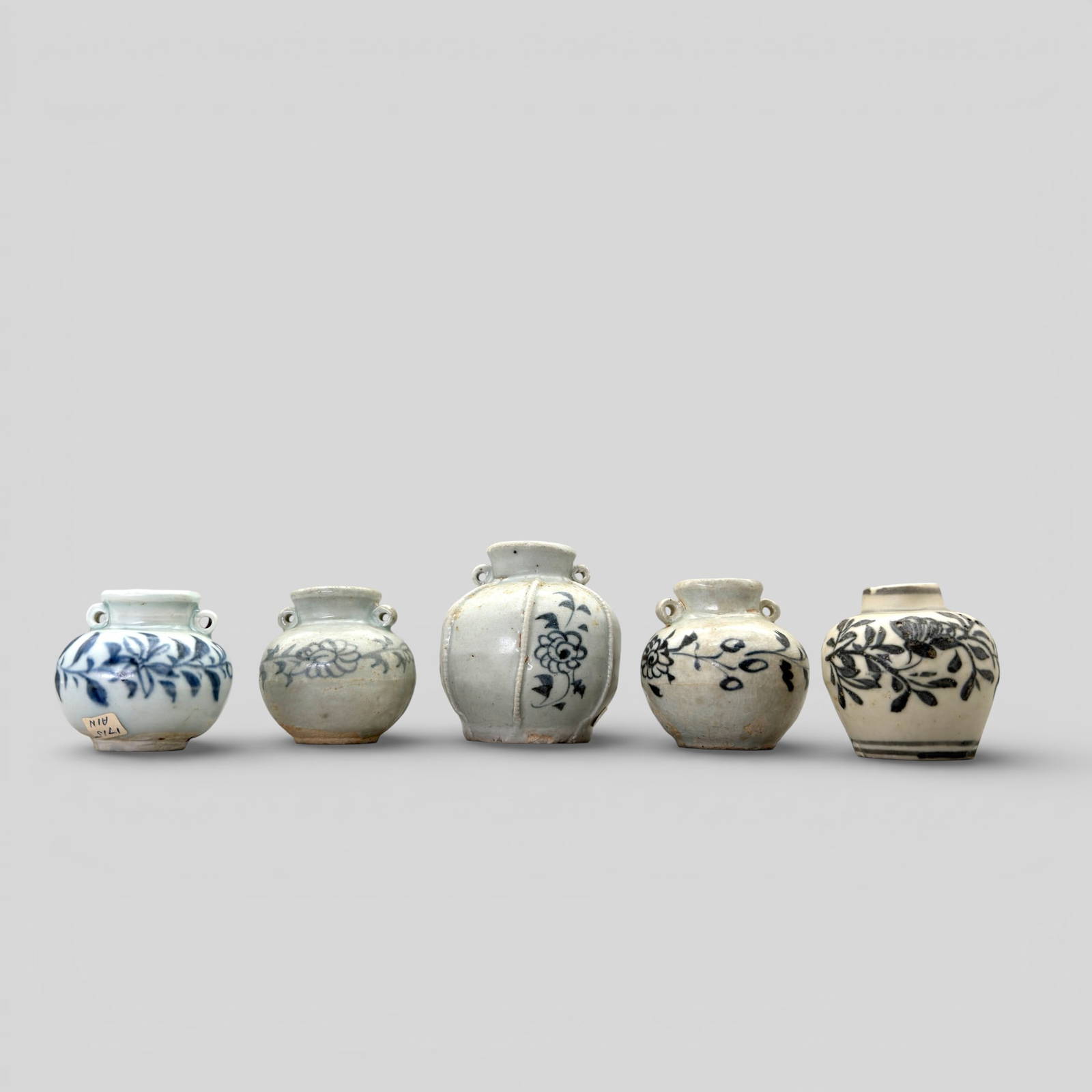 Five Yuan Dynasty Jars