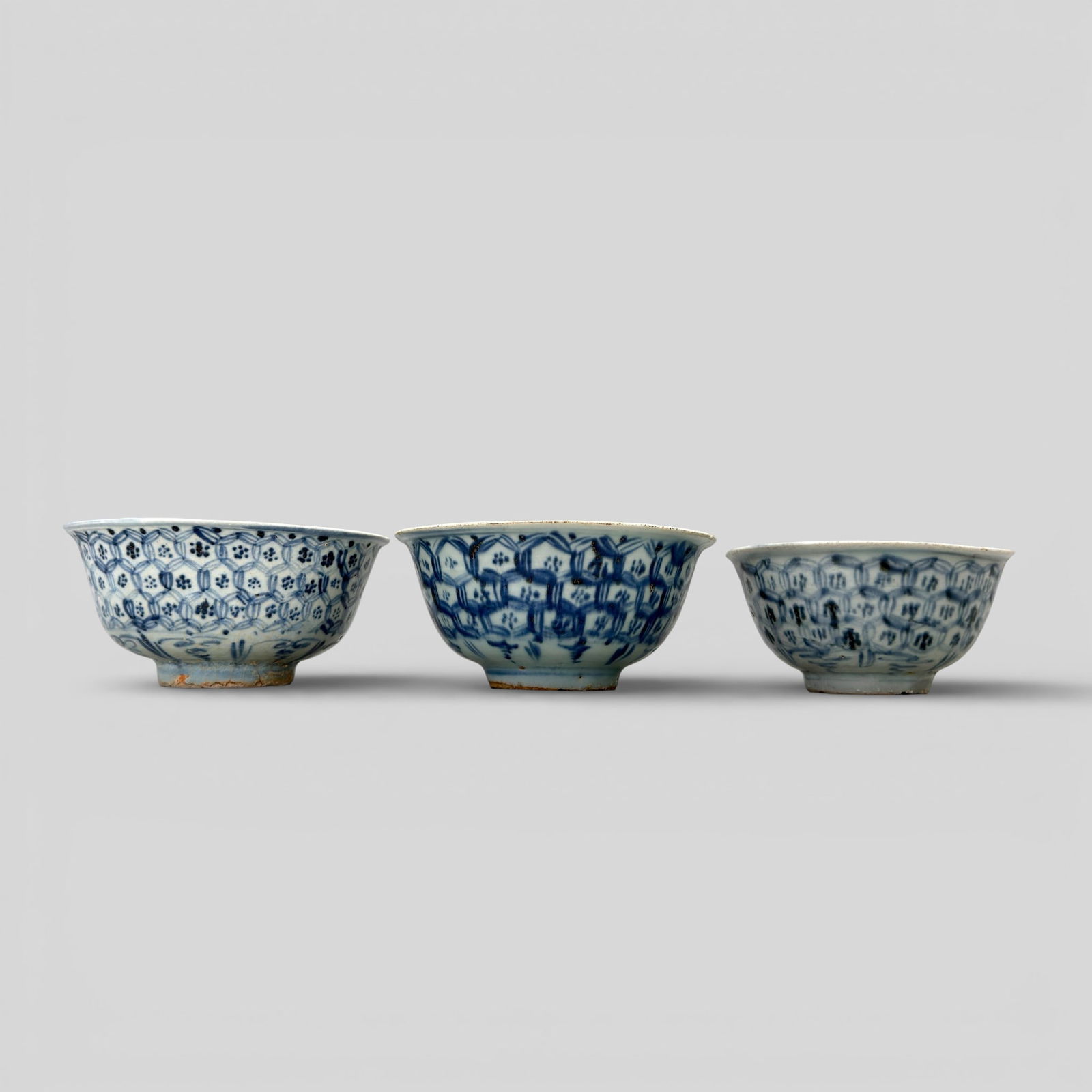 Three Ming Dynasty Blue and White Bowls (1 of 16)