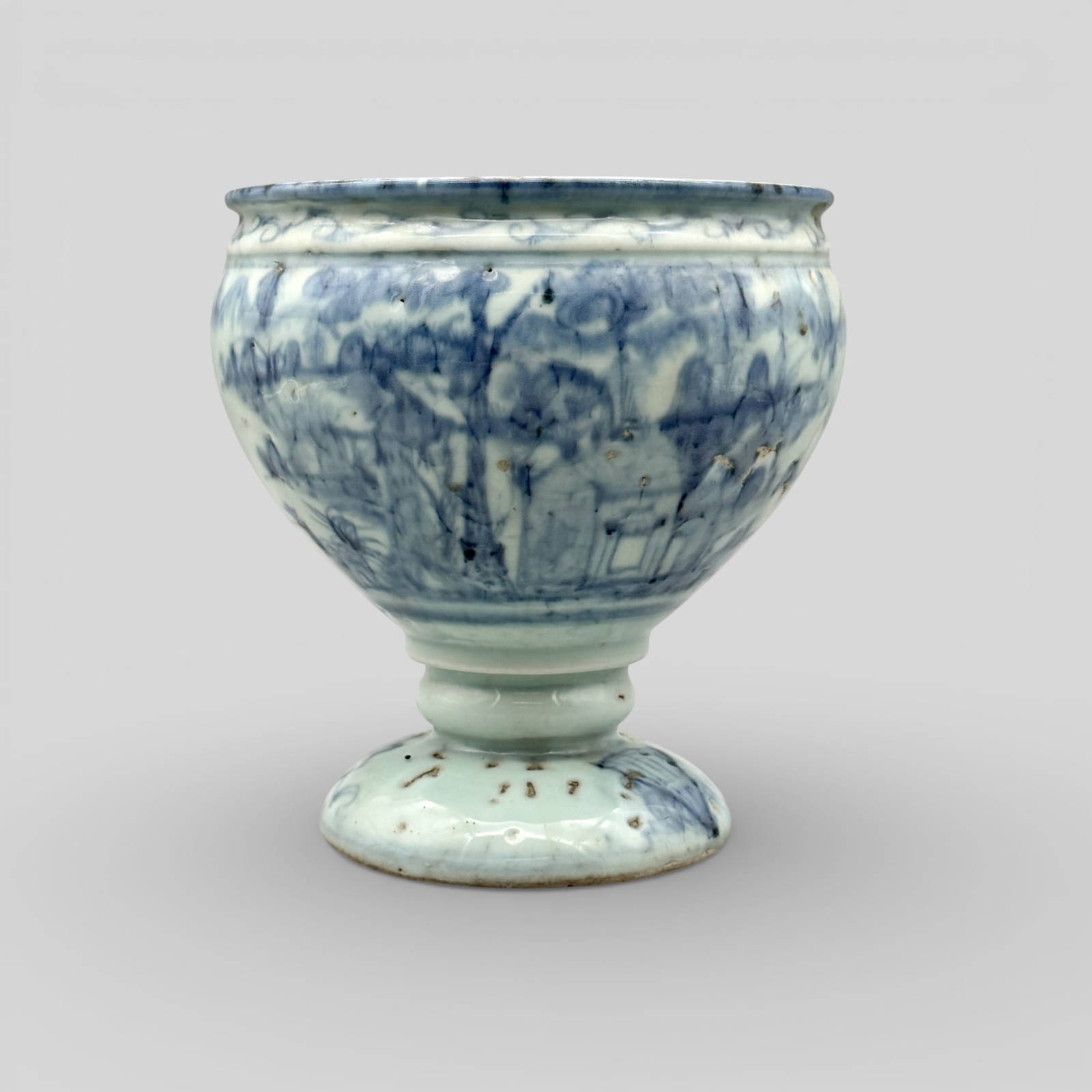 Ming Dynasty Blue and White Wine Cup