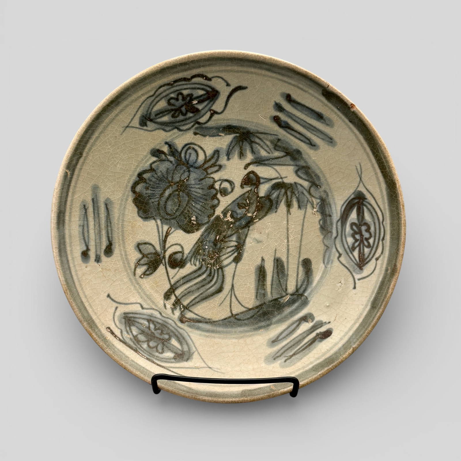 Pair of Ming Swatow Type Dishes