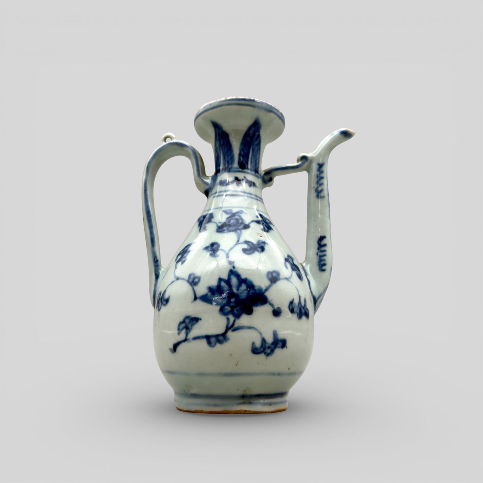 Ming Period Blue and White Ewer (1 of 9)