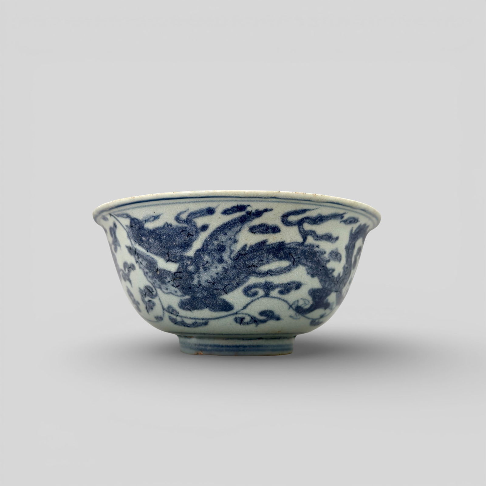 Ming Period Dragon Bowl with Shop Mark (1 of 9)