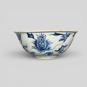 Ming Period Blue and White Bowl
