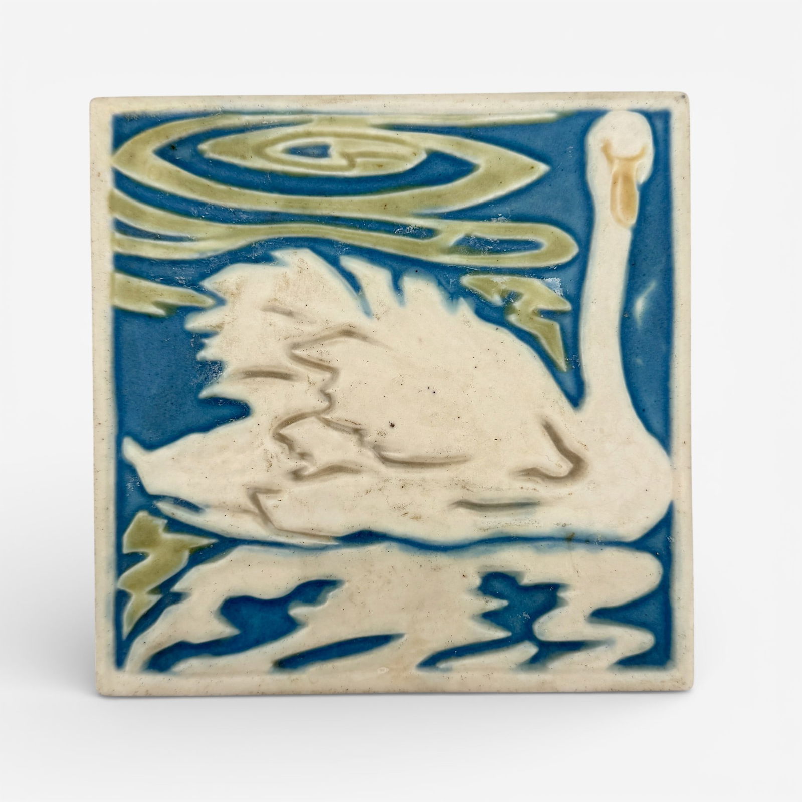 Rookwood White Swan trivet (1 of 4)