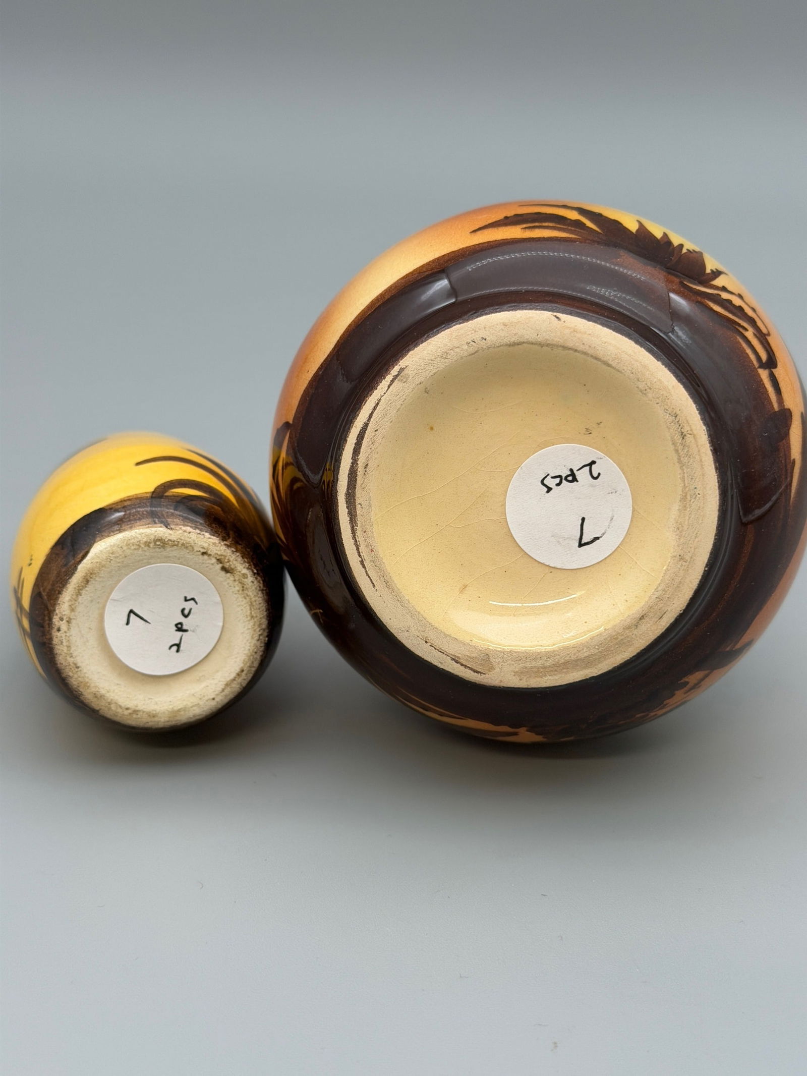 Two Louis Sicard "Cicada" vases - 11