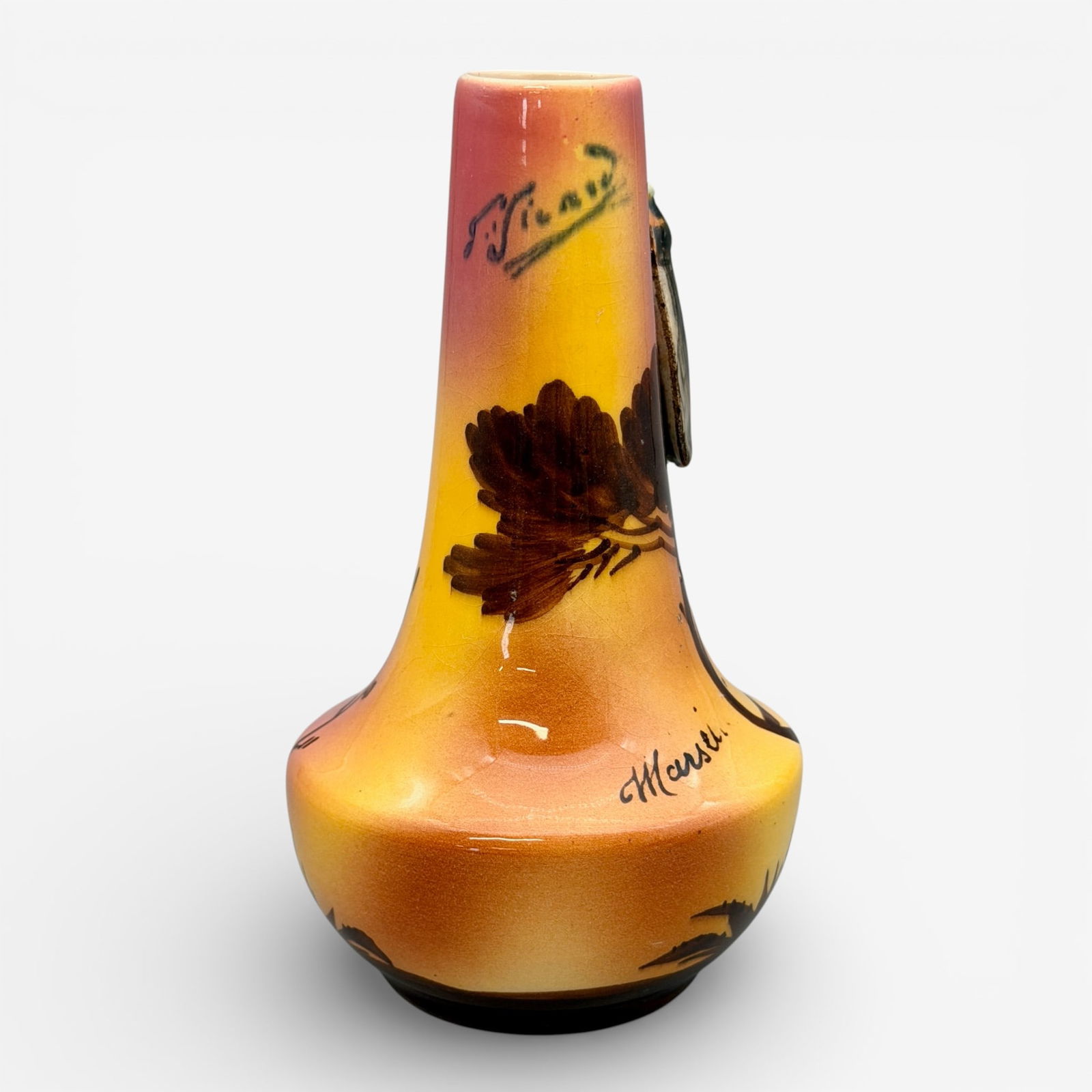 Two Louis Sicard "Cicada" vases - 2