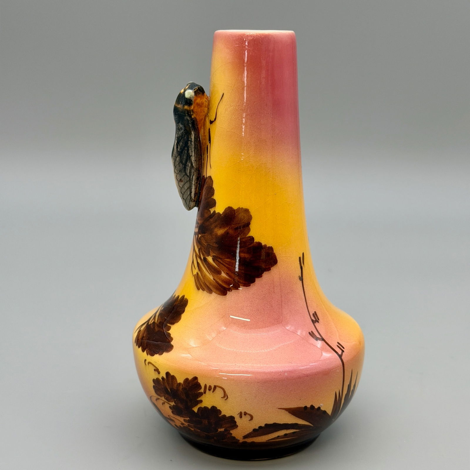 Two Louis Sicard "Cicada" vases - 3