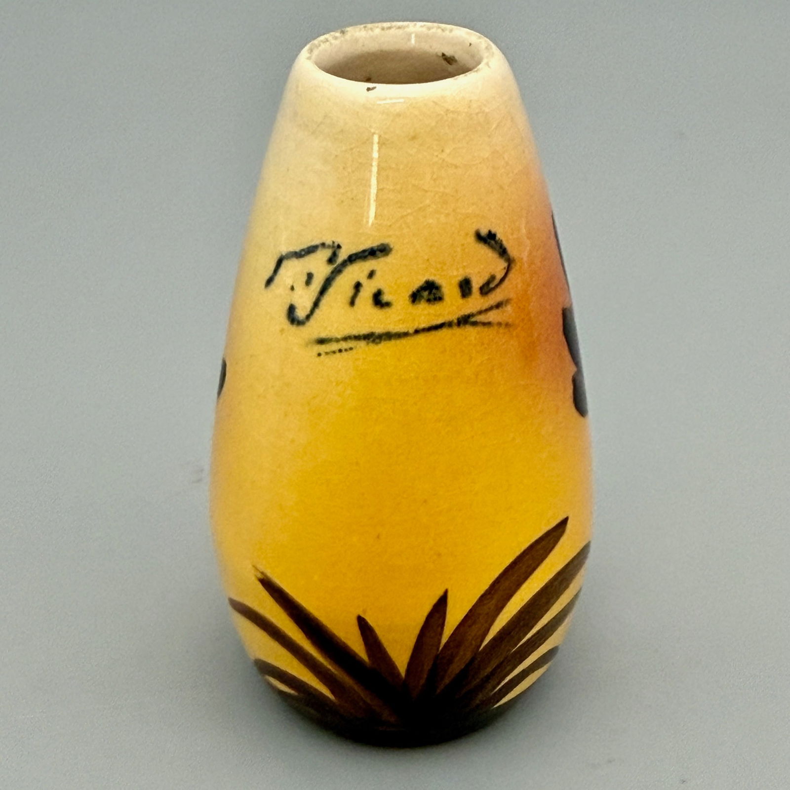 Two Louis Sicard "Cicada" vases - 7