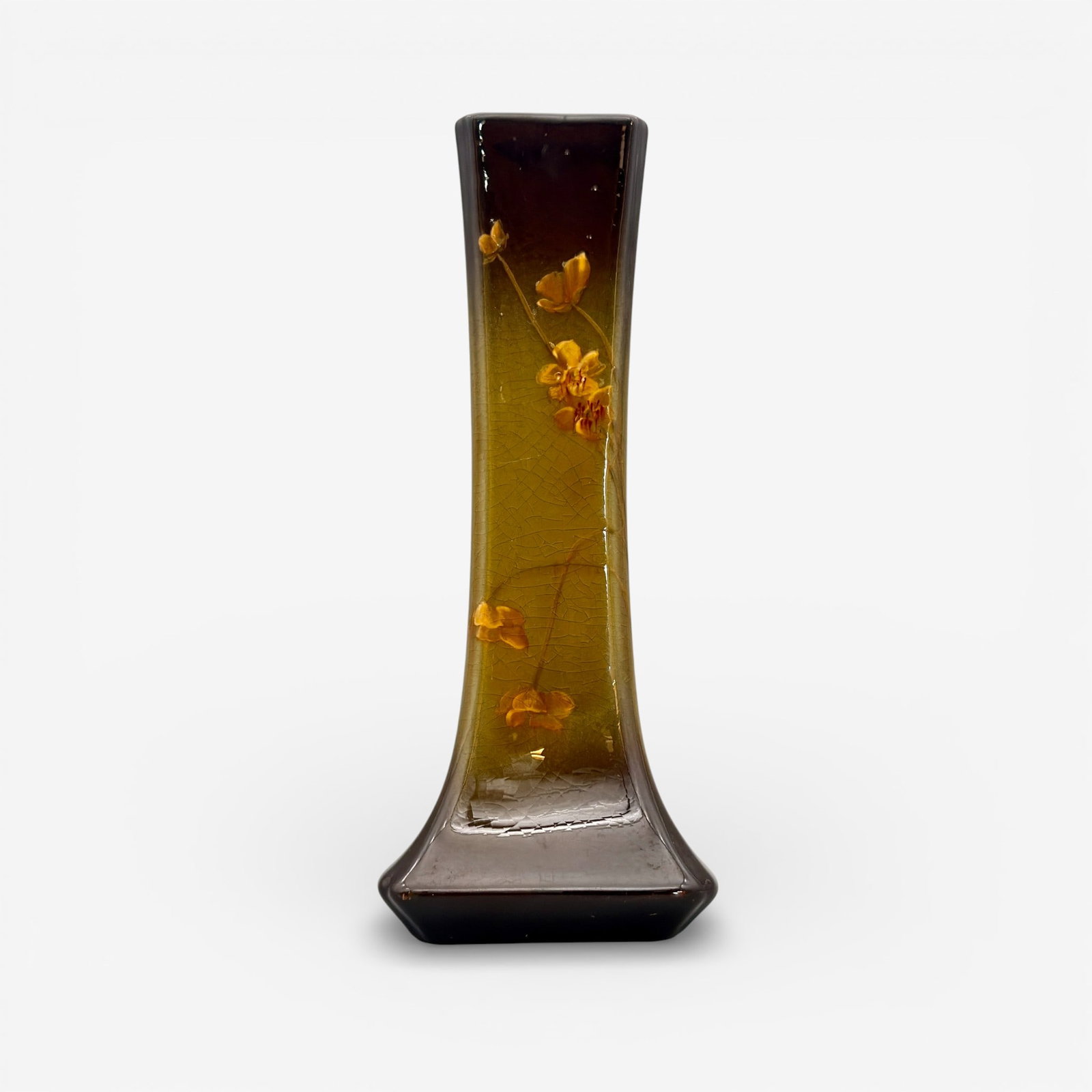Weller Louwelsa bud vase, floral, Goetting (1 of 6)