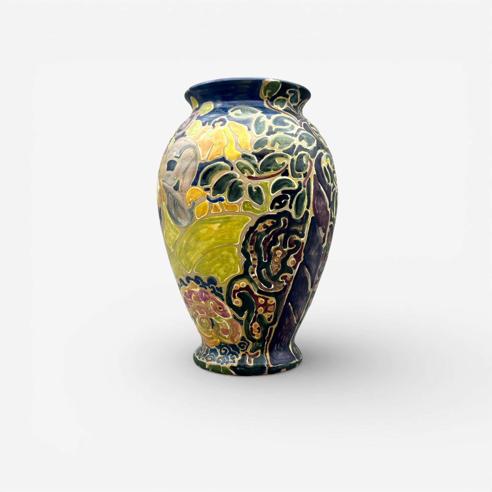 Shearwater vase, flowers, nude, lizard by Patricia Findeisen. (1 of 5)