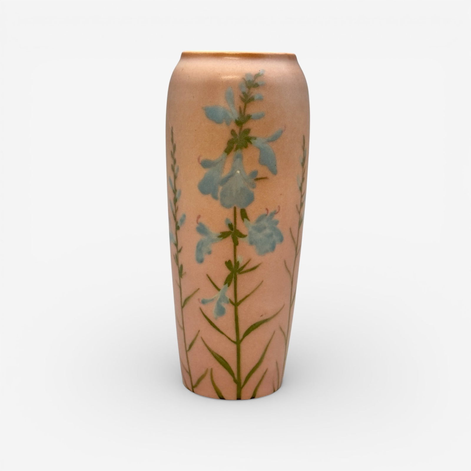 Rookwood Vellum glaze floral vase, Wilcox (1 of 6)