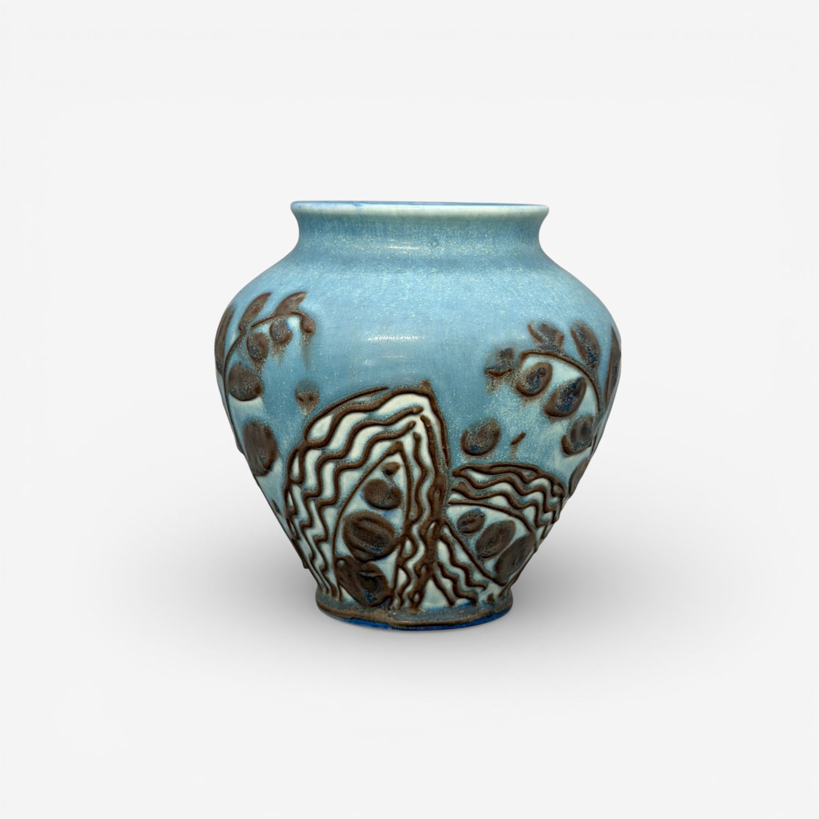 Rookwood Mat Modern floral vase, Barrett (1 of 6)