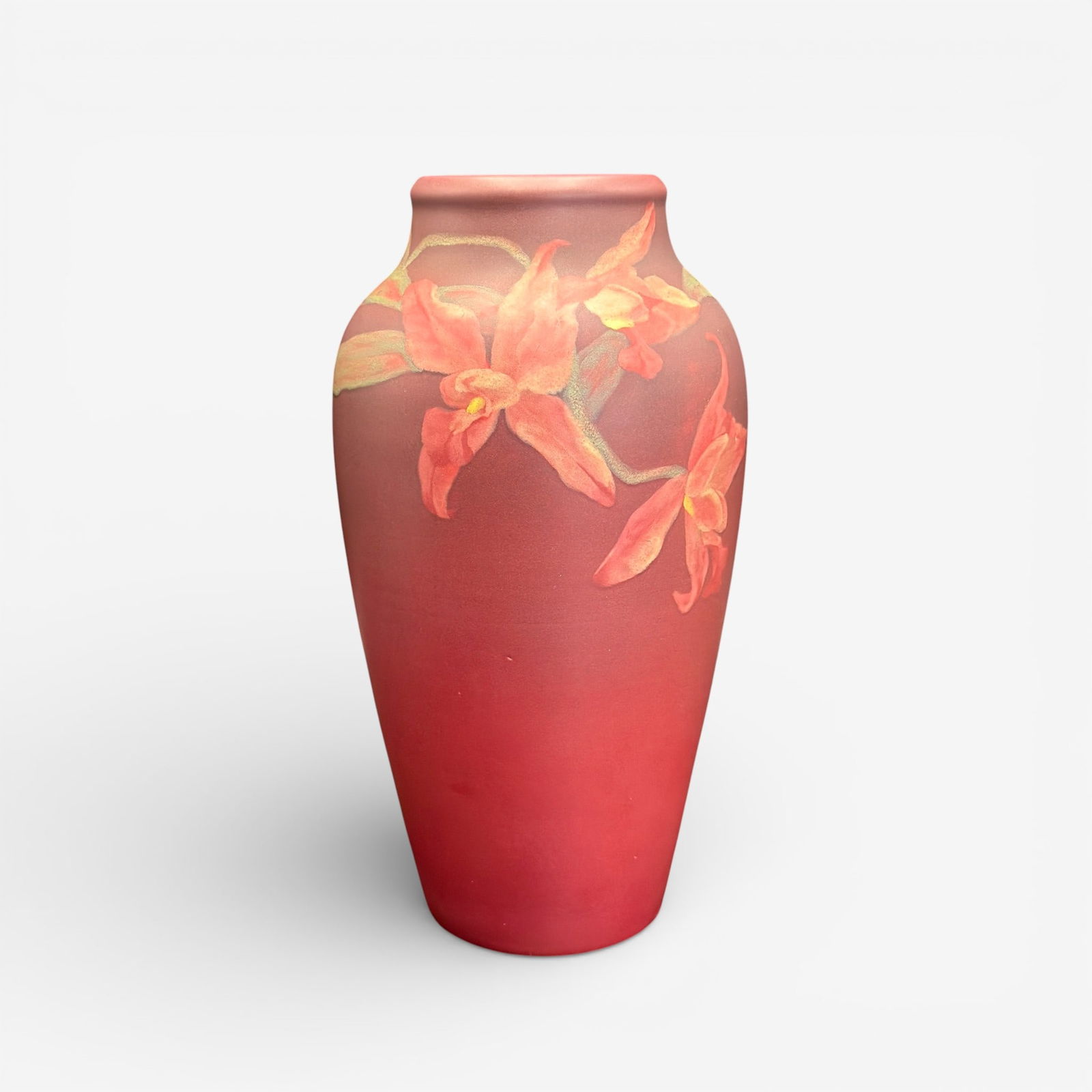 Impressive Rookwood Painted Mat floral, Wilcox (1 of 8)