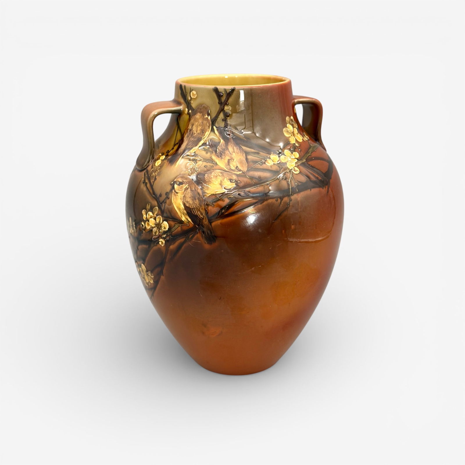 Rookwood Standard vase, birds, Shiraymadani (1 of 8)