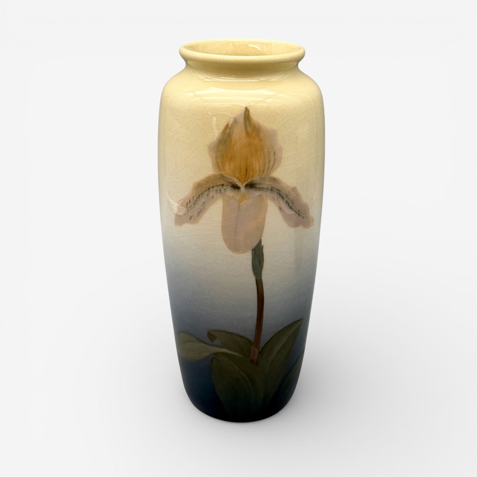 Rookwood Iris glaze vase, Orchids, Schmidt, 1903 (1 of 7)