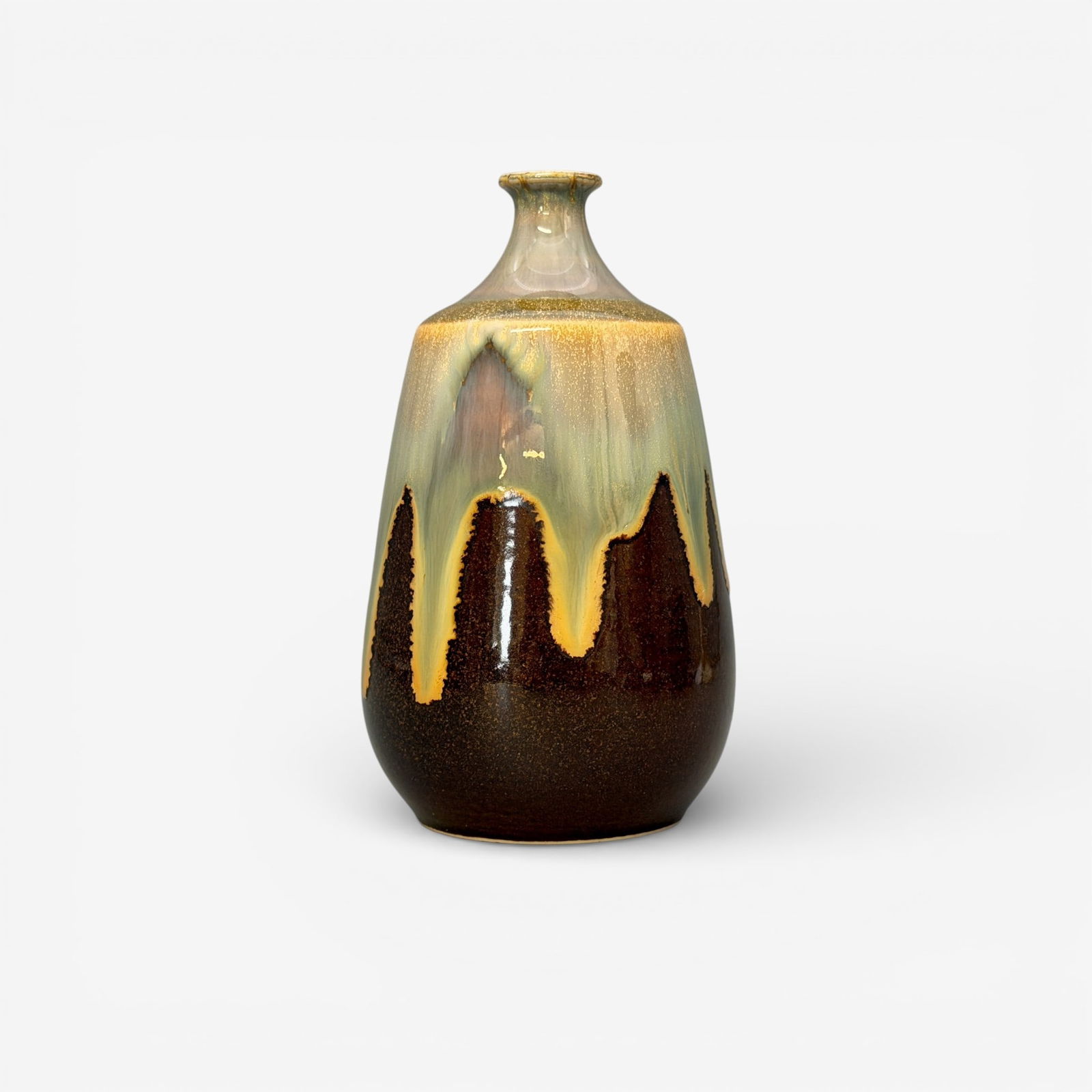 Modern day Rookwood drip glaze vase, 2017 (1 of 6)