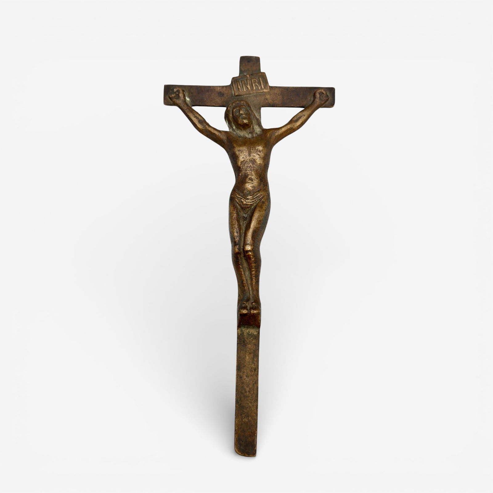 E.T. Hurley bronze crucifix, circa 1908 (1 of 4)