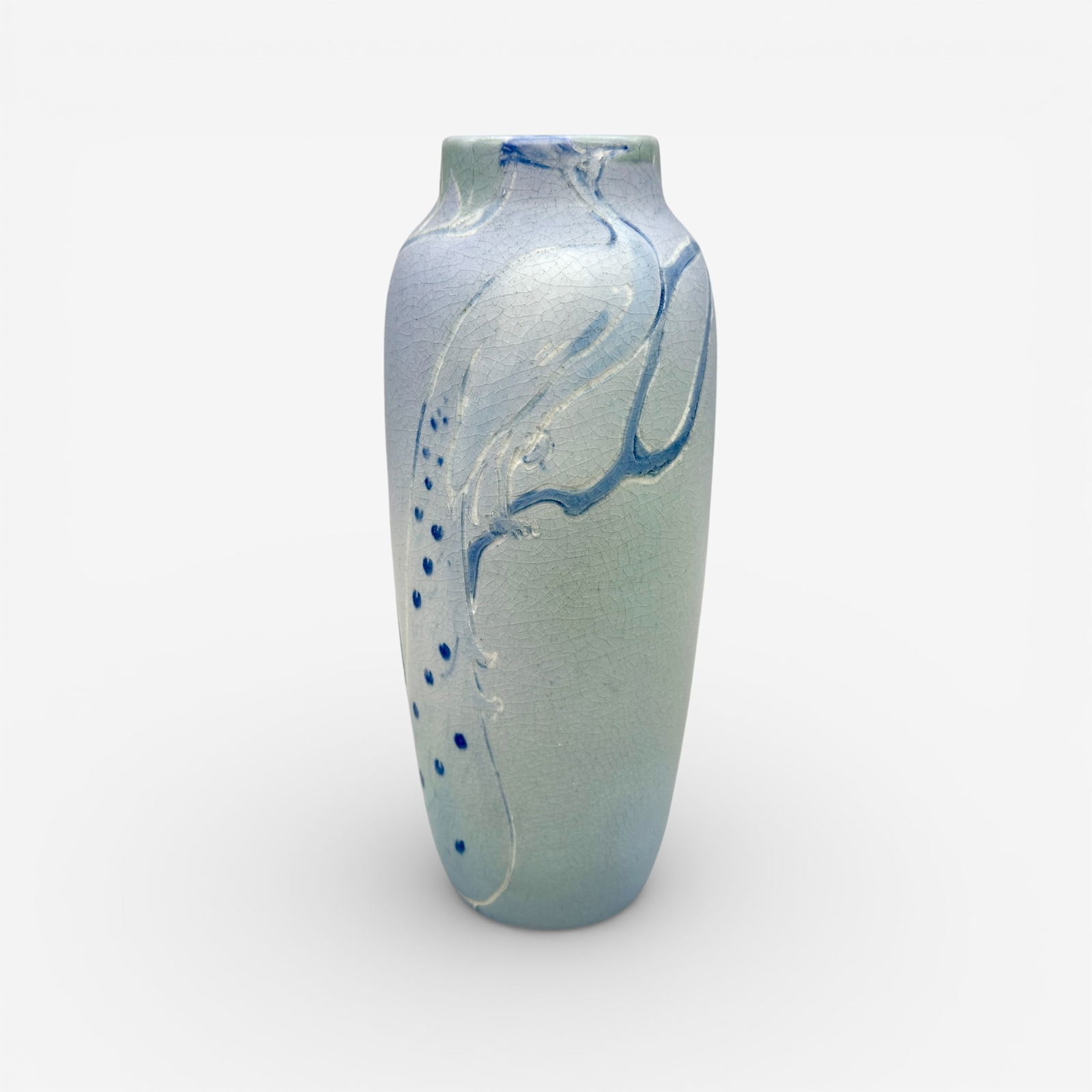 Rookwood incised Vellum, Peacock, Steinle (1 of 7)