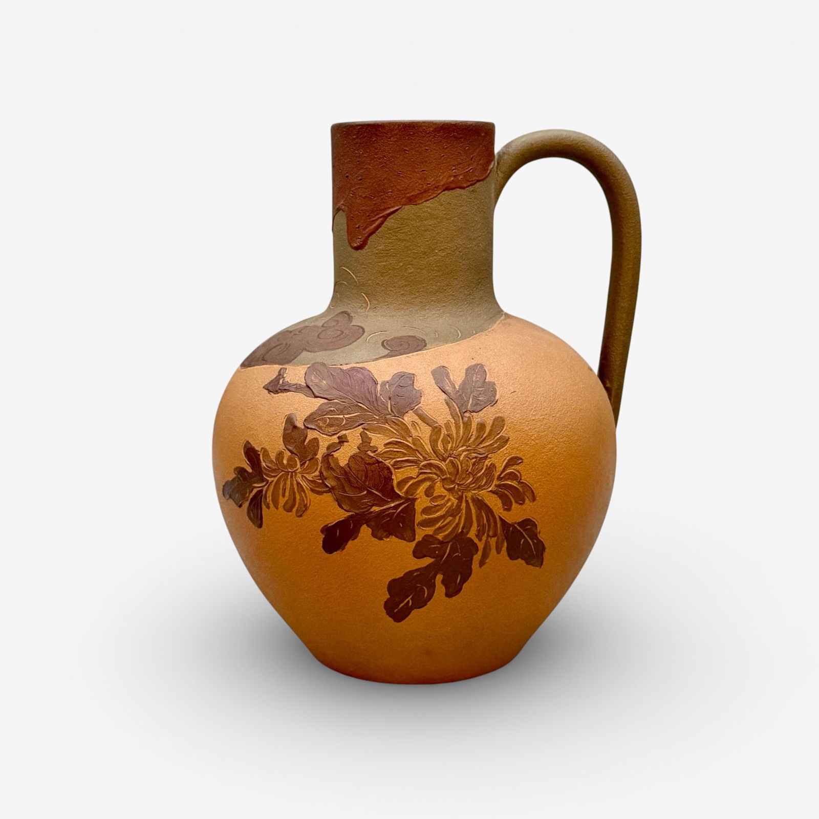 Rookwood Dull Finish ewer, A.R. Valentien, 1884 (1 of 8)