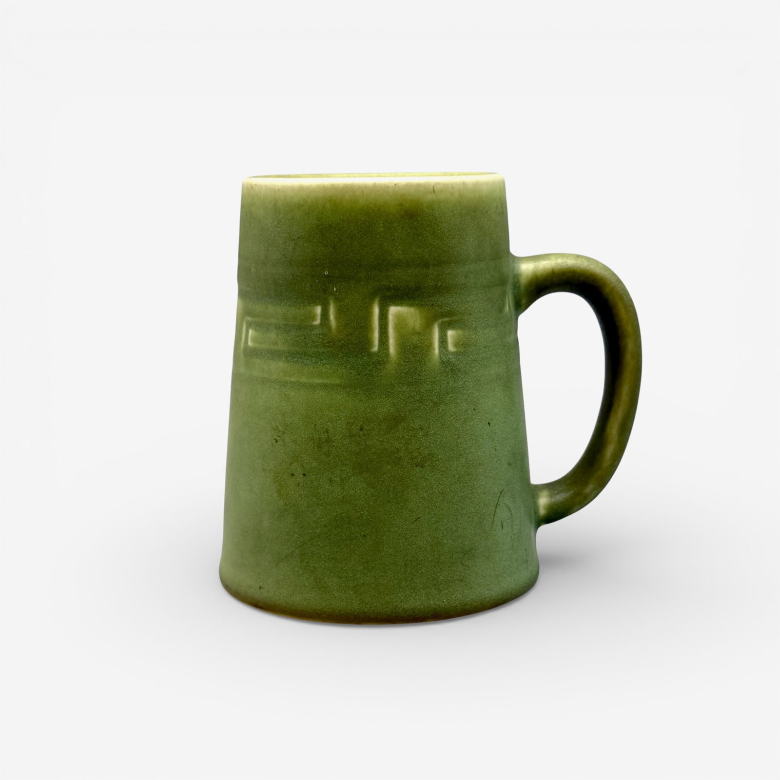 Rookwood Z-line mug, incised geometric, Munson, 1901. (1 of 6)