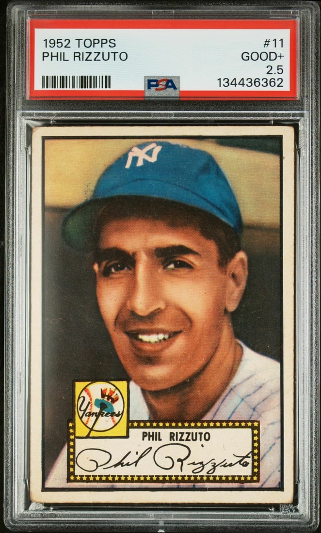 1952 Topps 11 Phil Rizzuto PSA 2.5 (1 of 2)