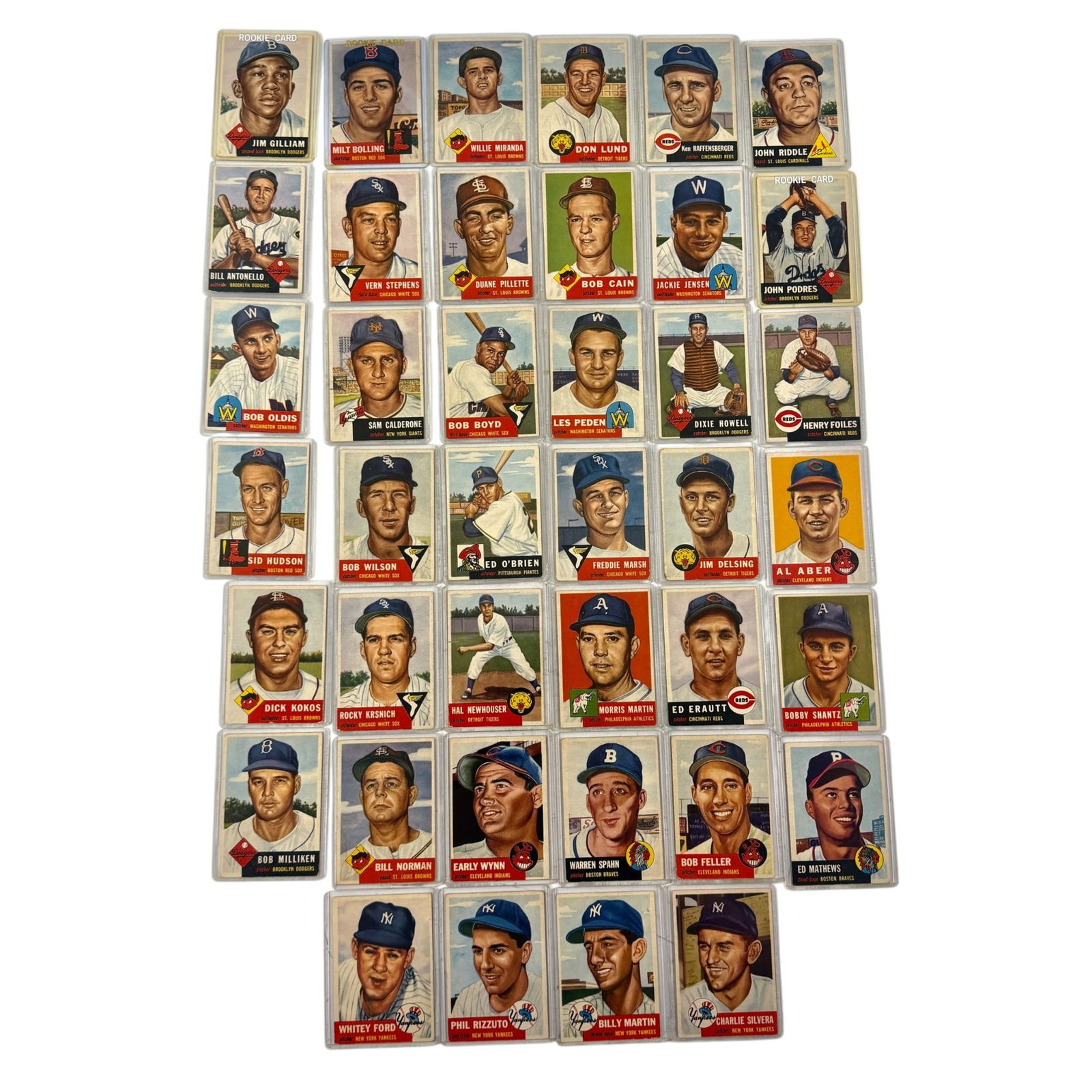 1953 Topps Near Complete Set - 2