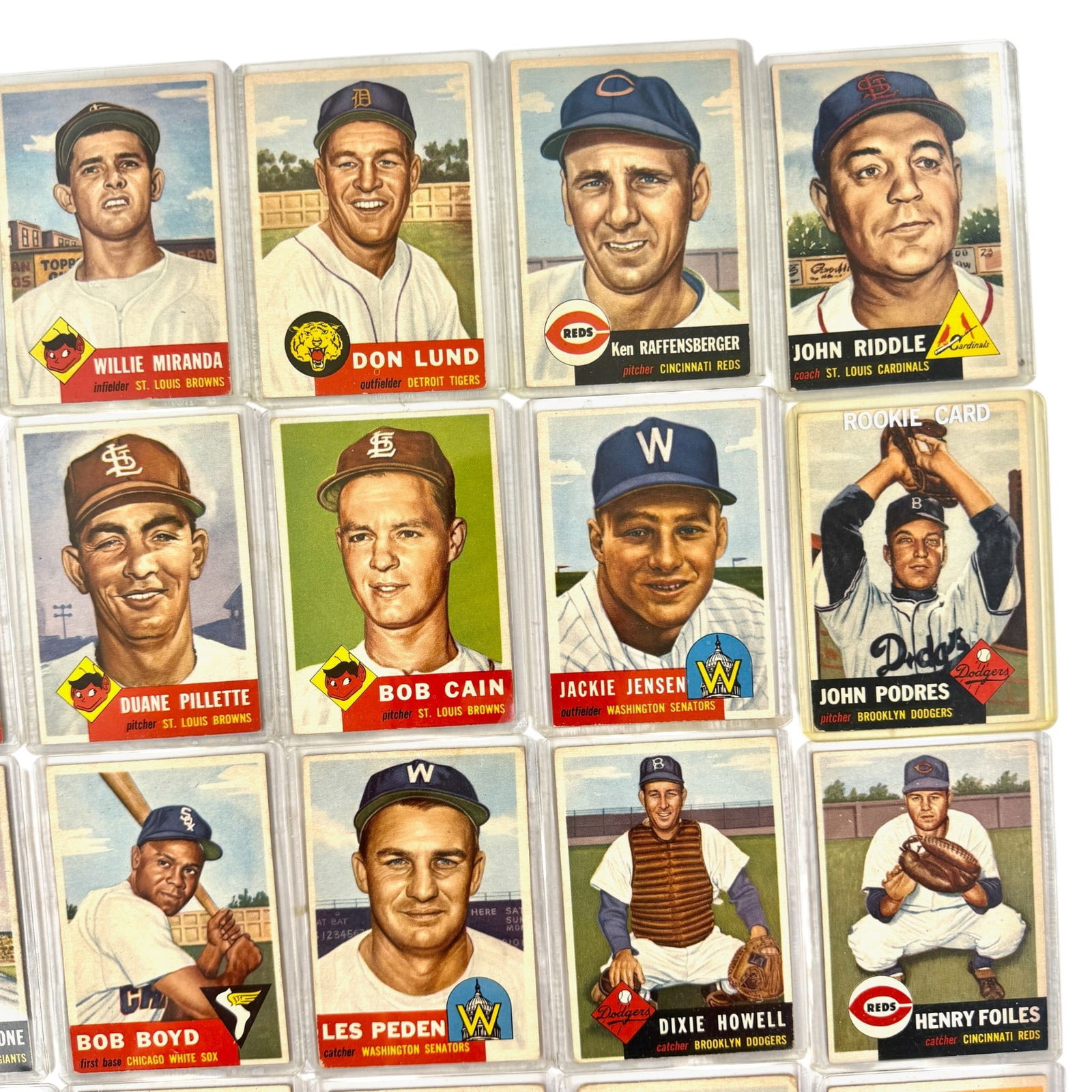 1953 Topps Near Complete Set - 4