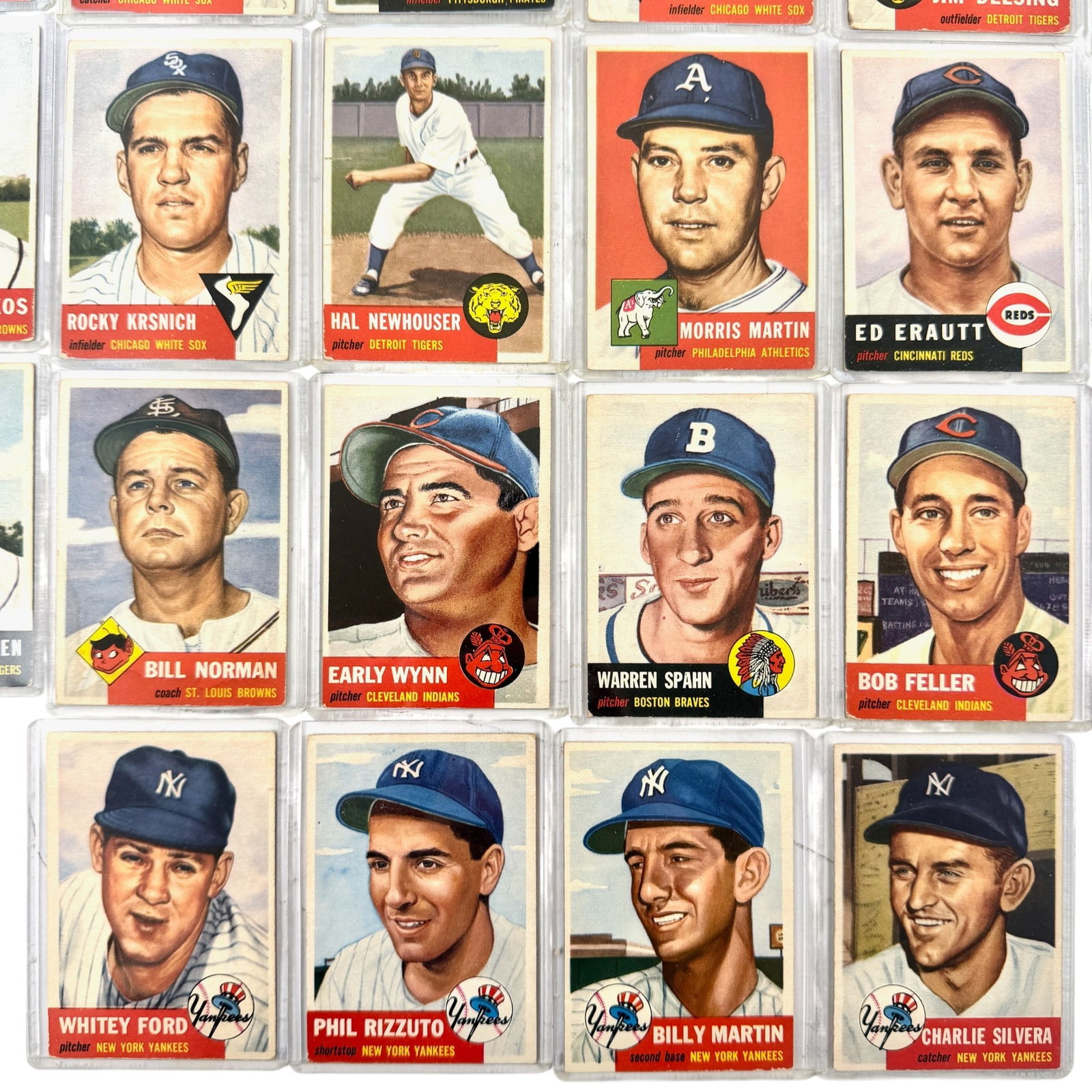1953 Topps Near Complete Set - 7