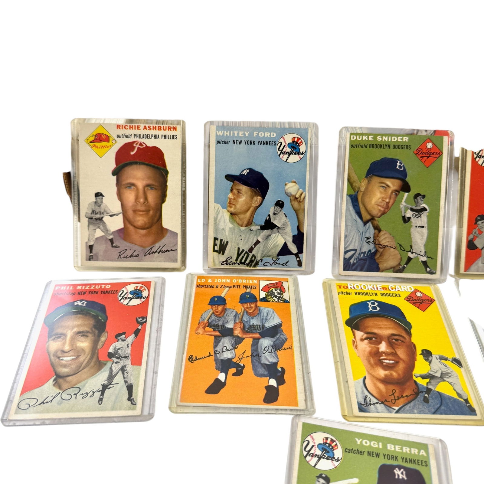 1954 Topps Almost Complete Set - 2