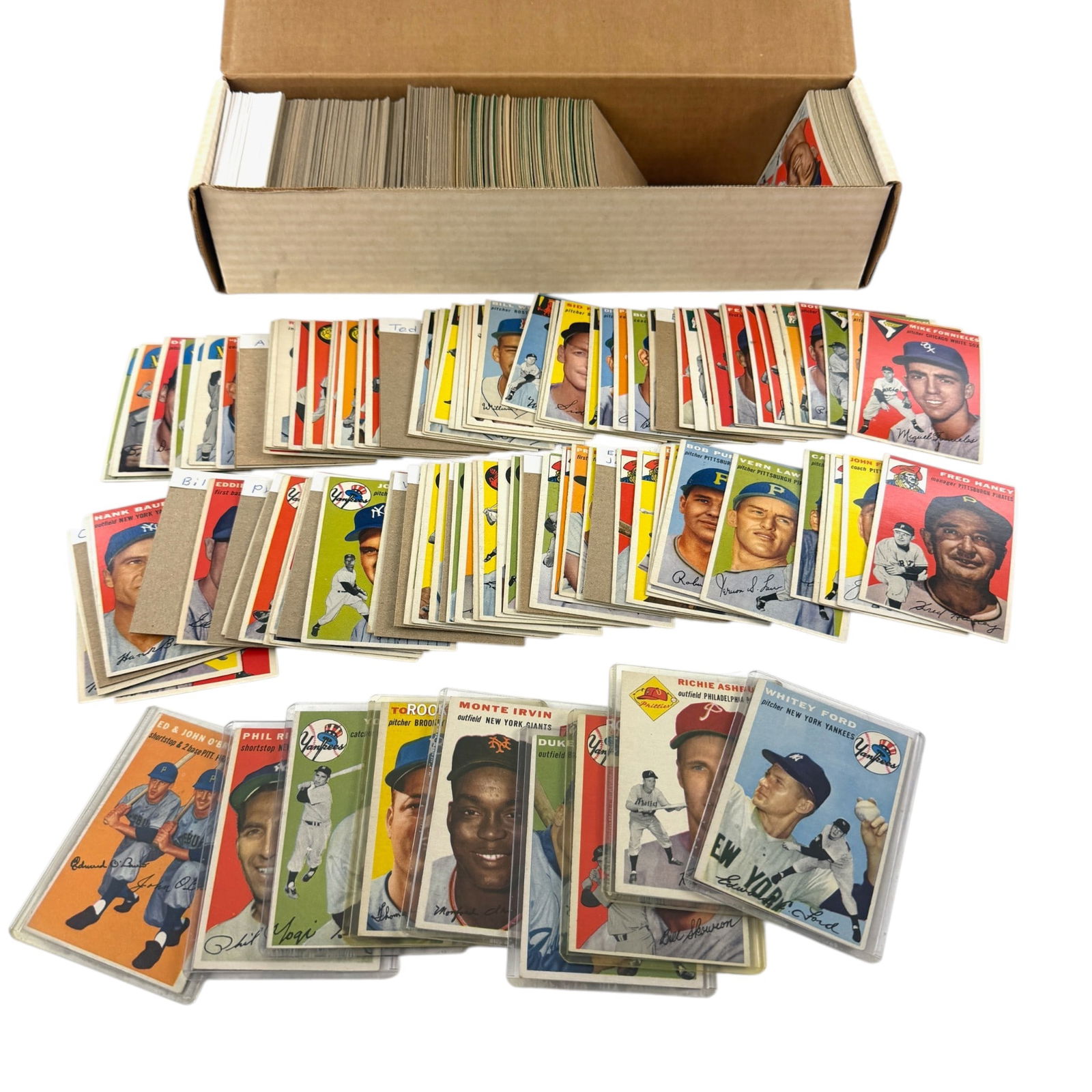 1954 Topps Almost Complete Set - 4