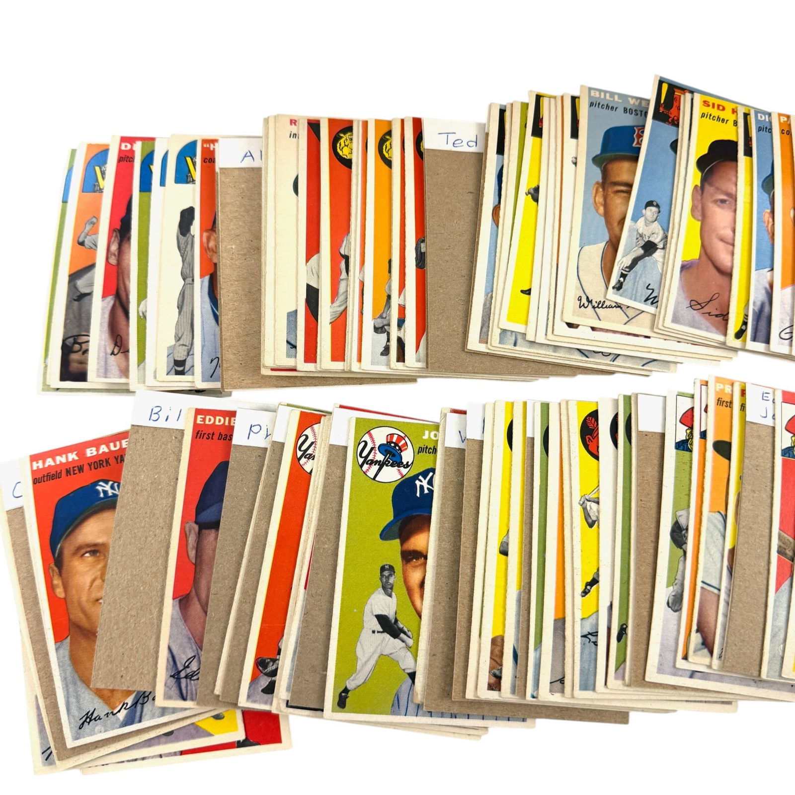 1954 Topps Almost Complete Set - 5