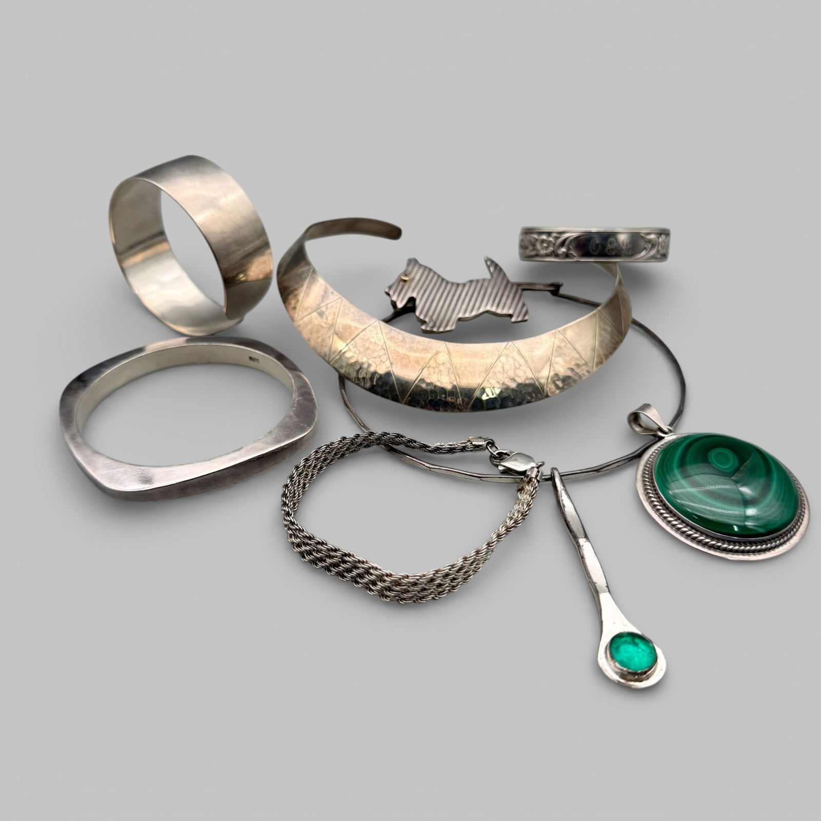 Collection of Sterling Silver Jewelry (1 of 10)