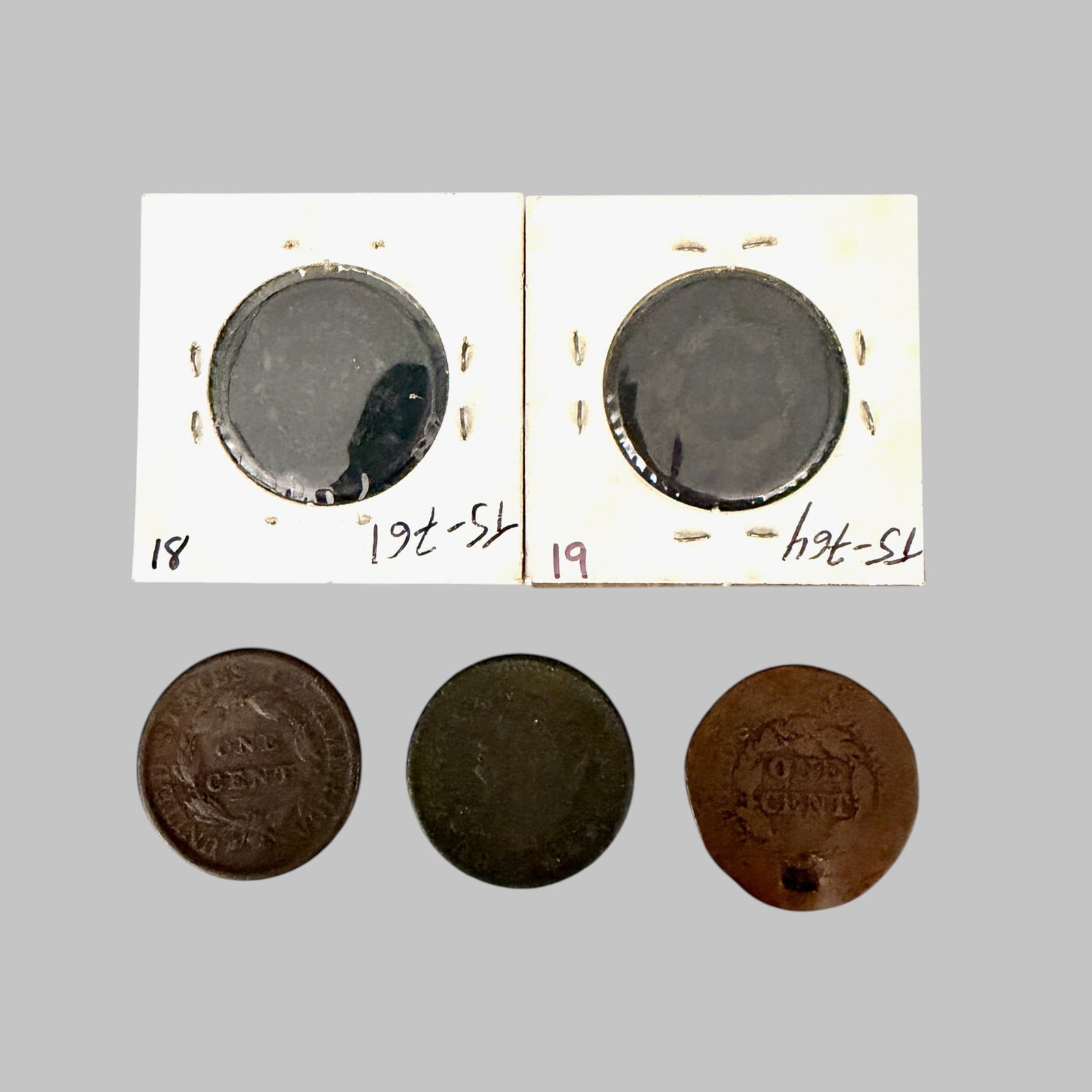 Group (5) Classic Head Large Cent - 2