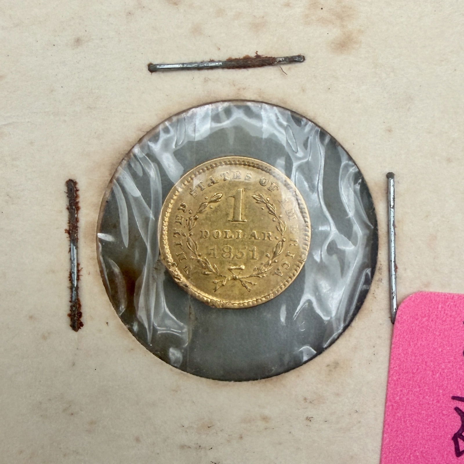 U.S. $1 Gold Coronet - 2