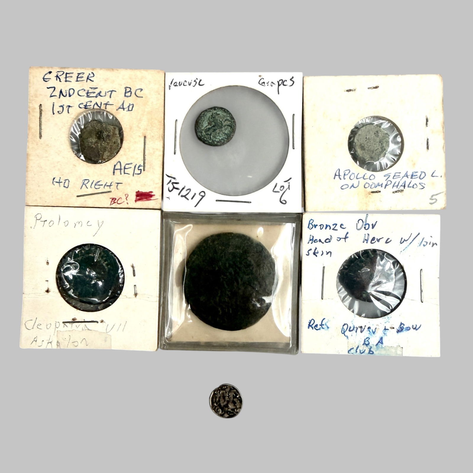 Group of Ancient Greek Coins (1 of 2)