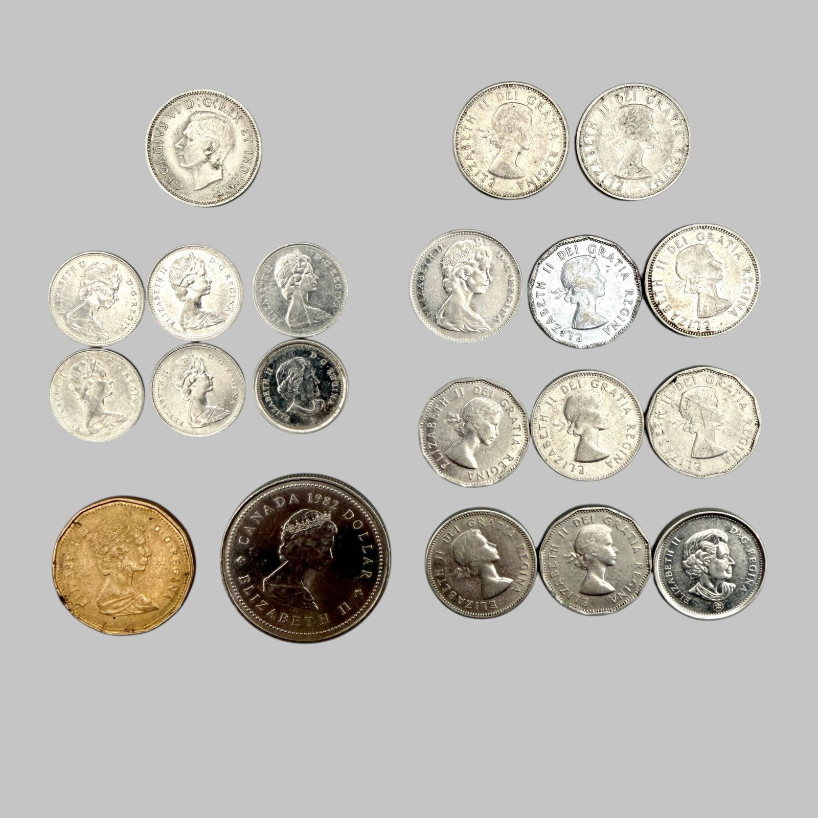 Group (20) of Canadian Coins (1 of 2)