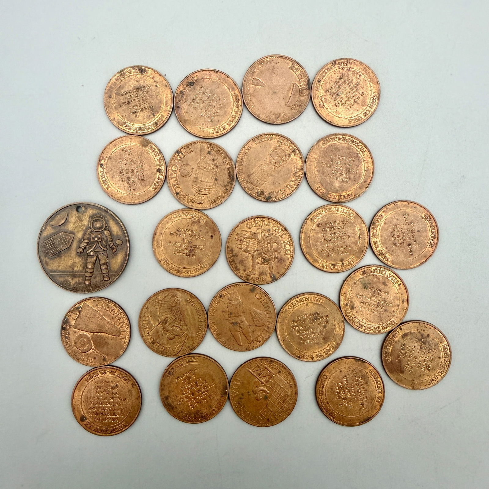 Group of 1960’s NASA Commemorative Medallions (1 of 3)