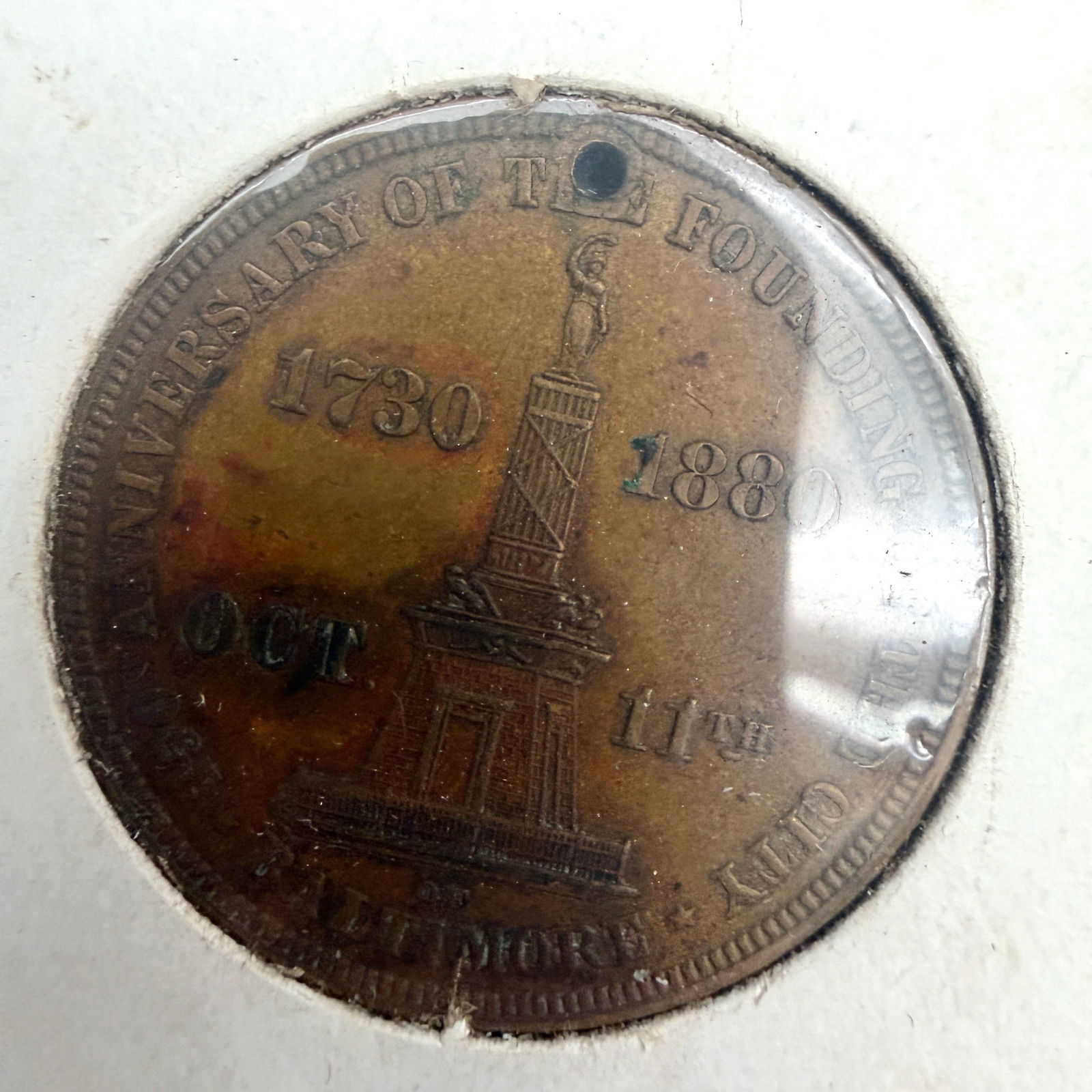 Group (4) Assorted Merchant Tokens - 7