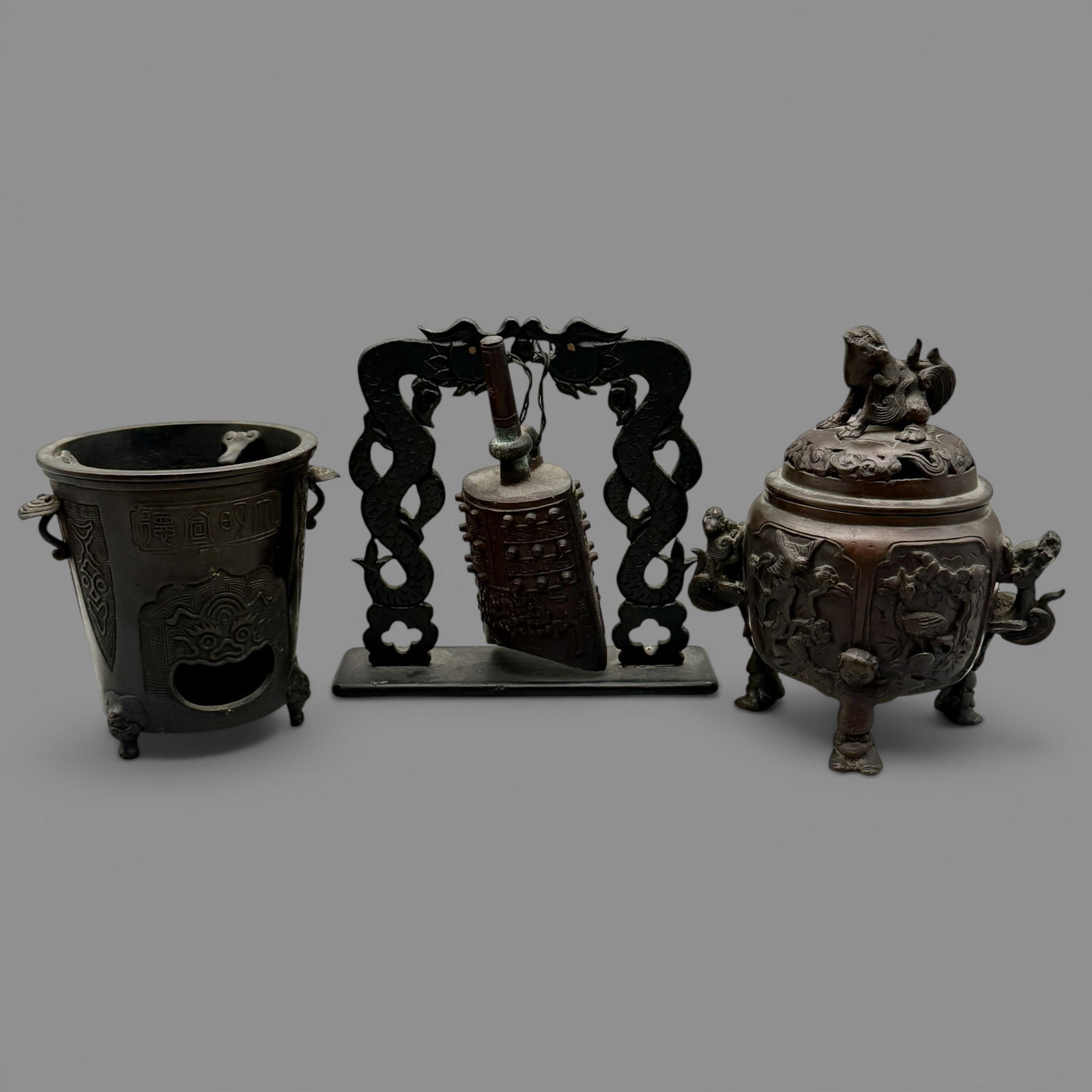 Group of Chinese Bronzes (1 of 7)