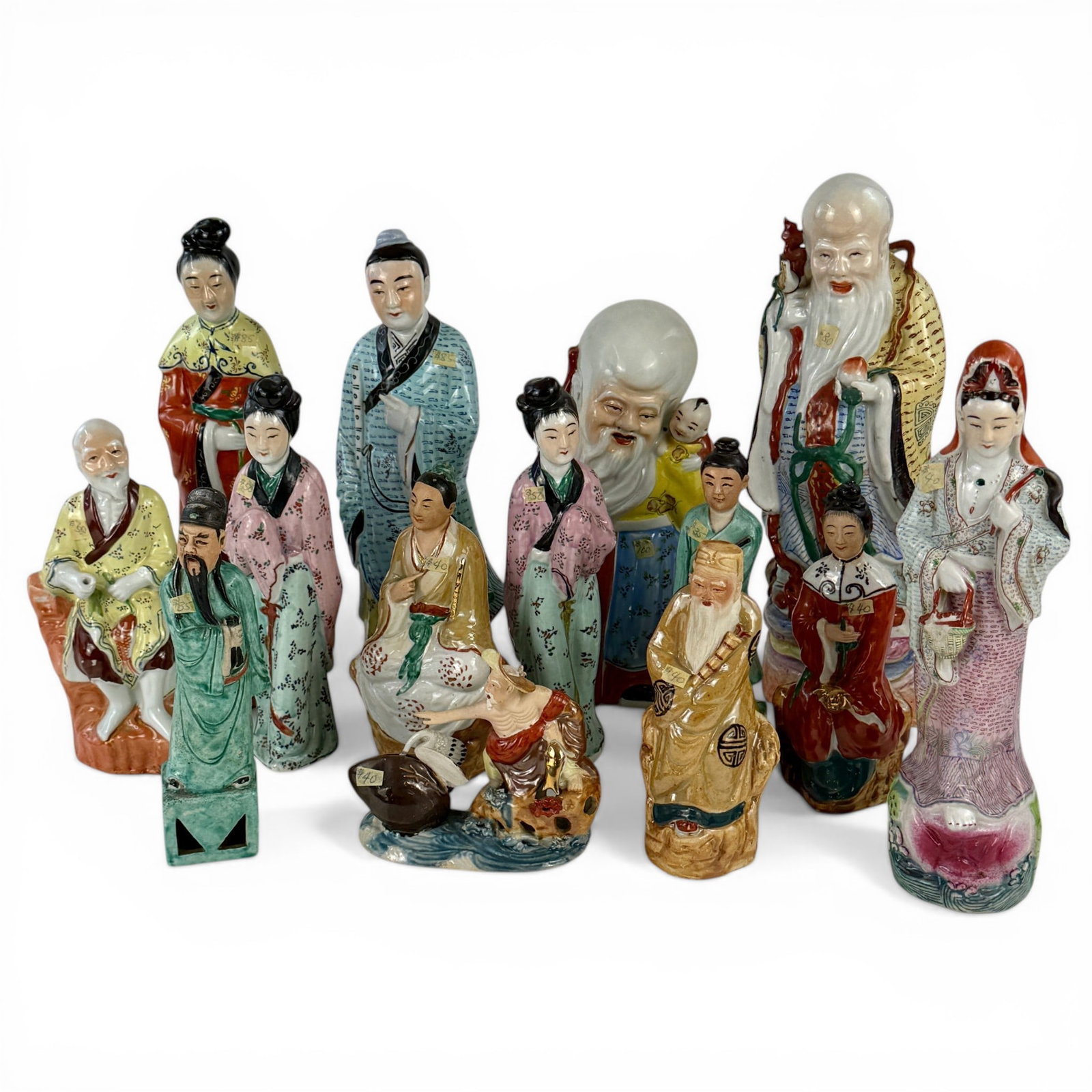 Collection of 20th Century Chinese Figural Porcelains (1 of 7)