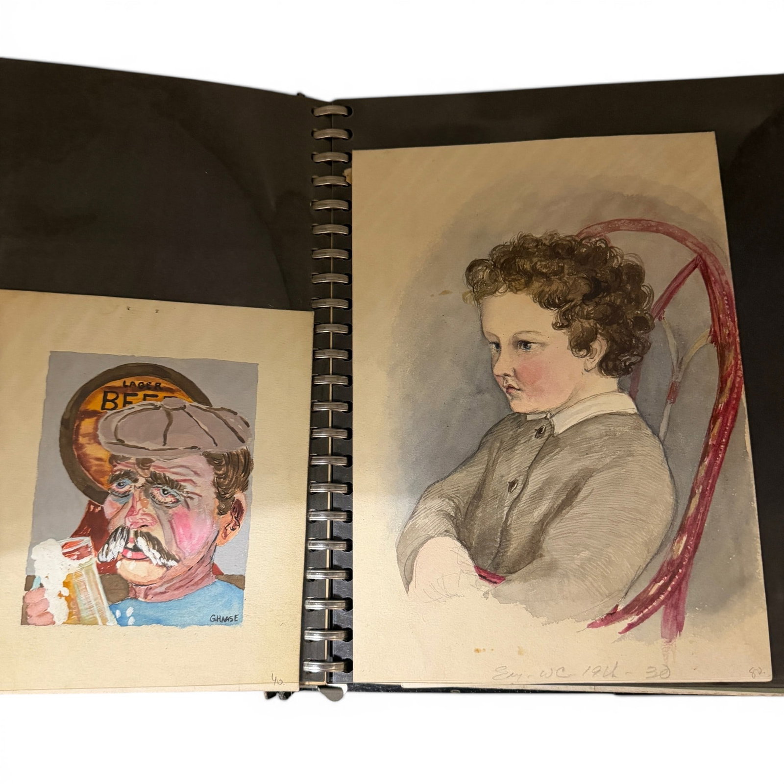 Portfolio of 19th/20th Century Illustrations by Various Artists (1 of 9)