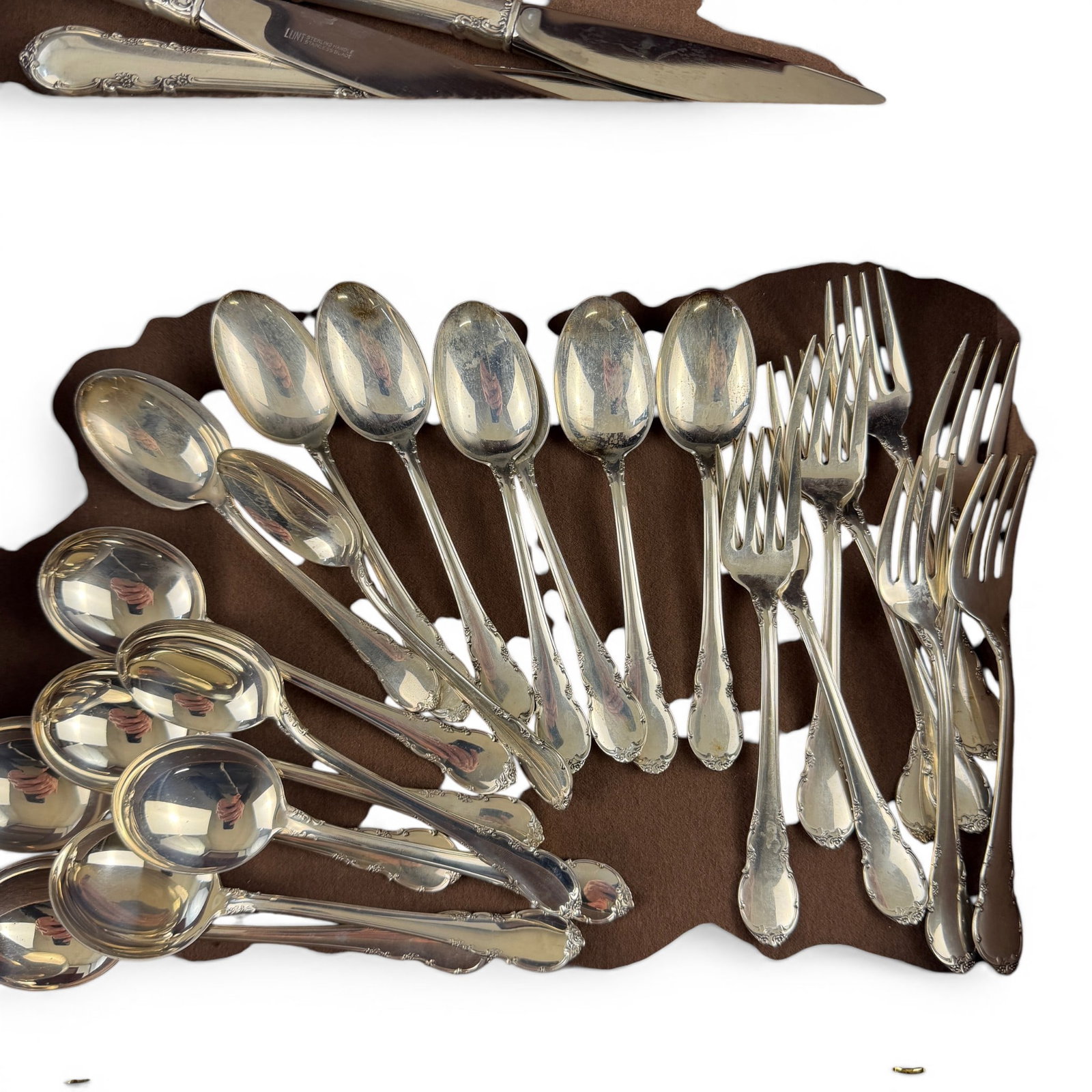 Lunt Sterling Flatware Set - 2