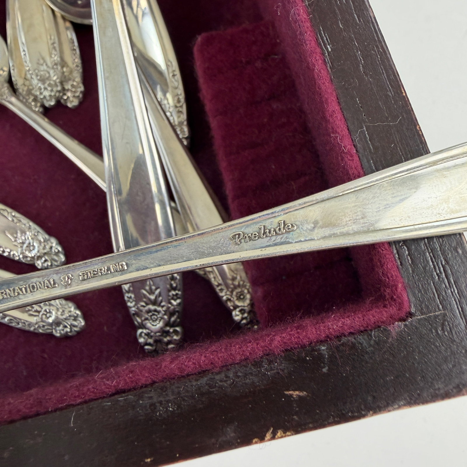 International Sterling Flatware Set - 7