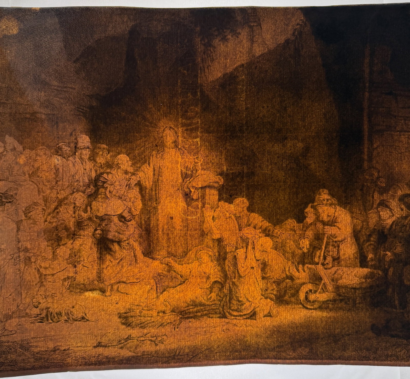 Rembrandt van Rijn, 100 Guilder Etching - 11