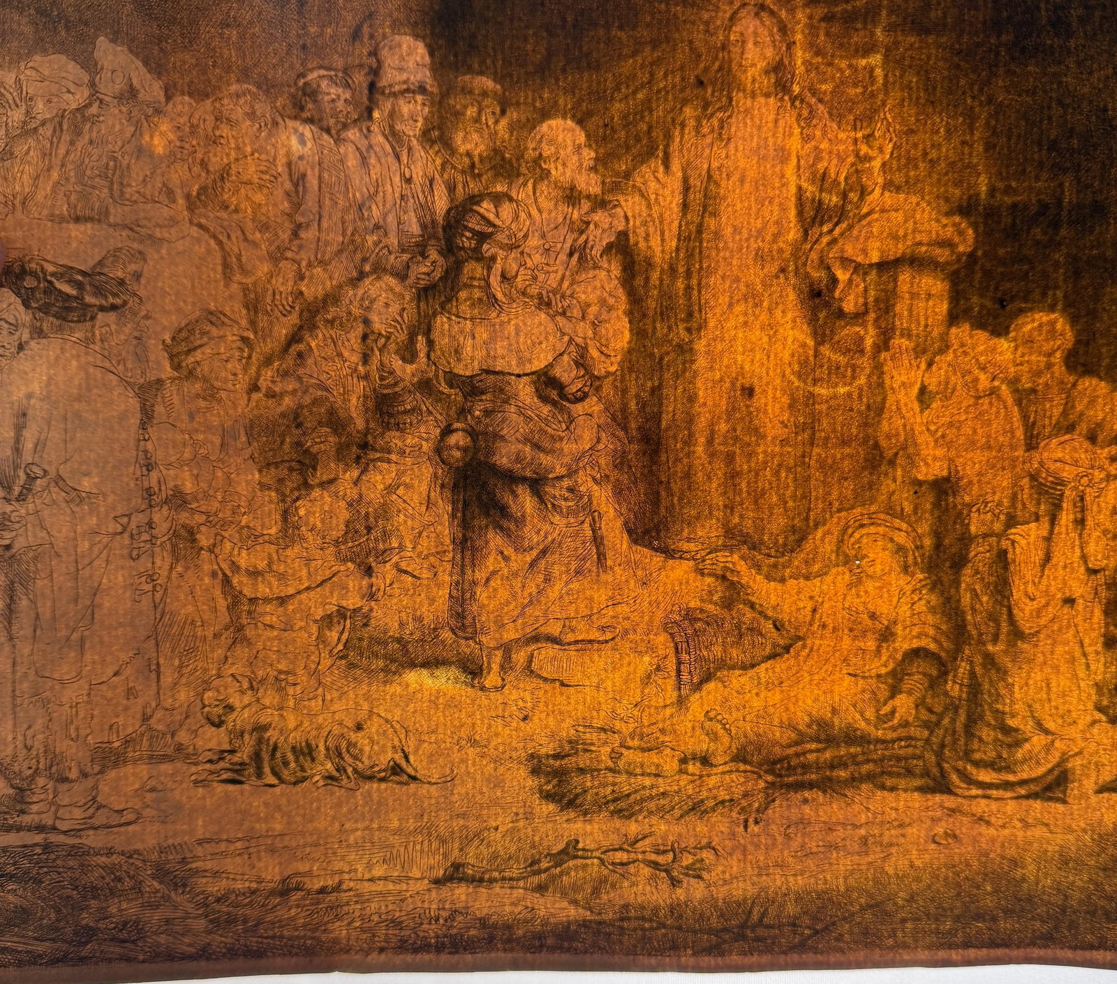 Rembrandt van Rijn, 100 Guilder Etching - 13