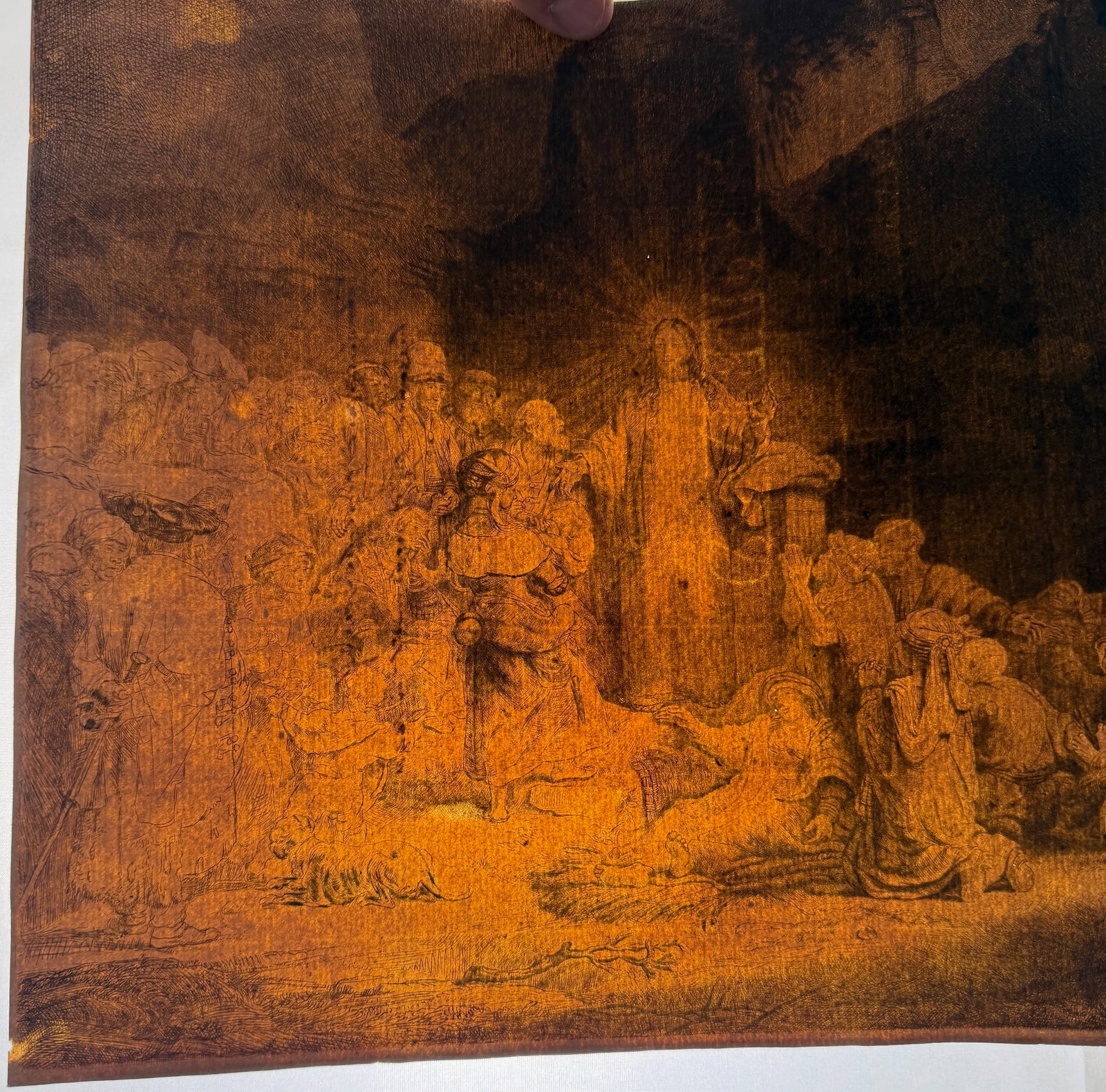 Rembrandt van Rijn, 100 Guilder Etching - 5