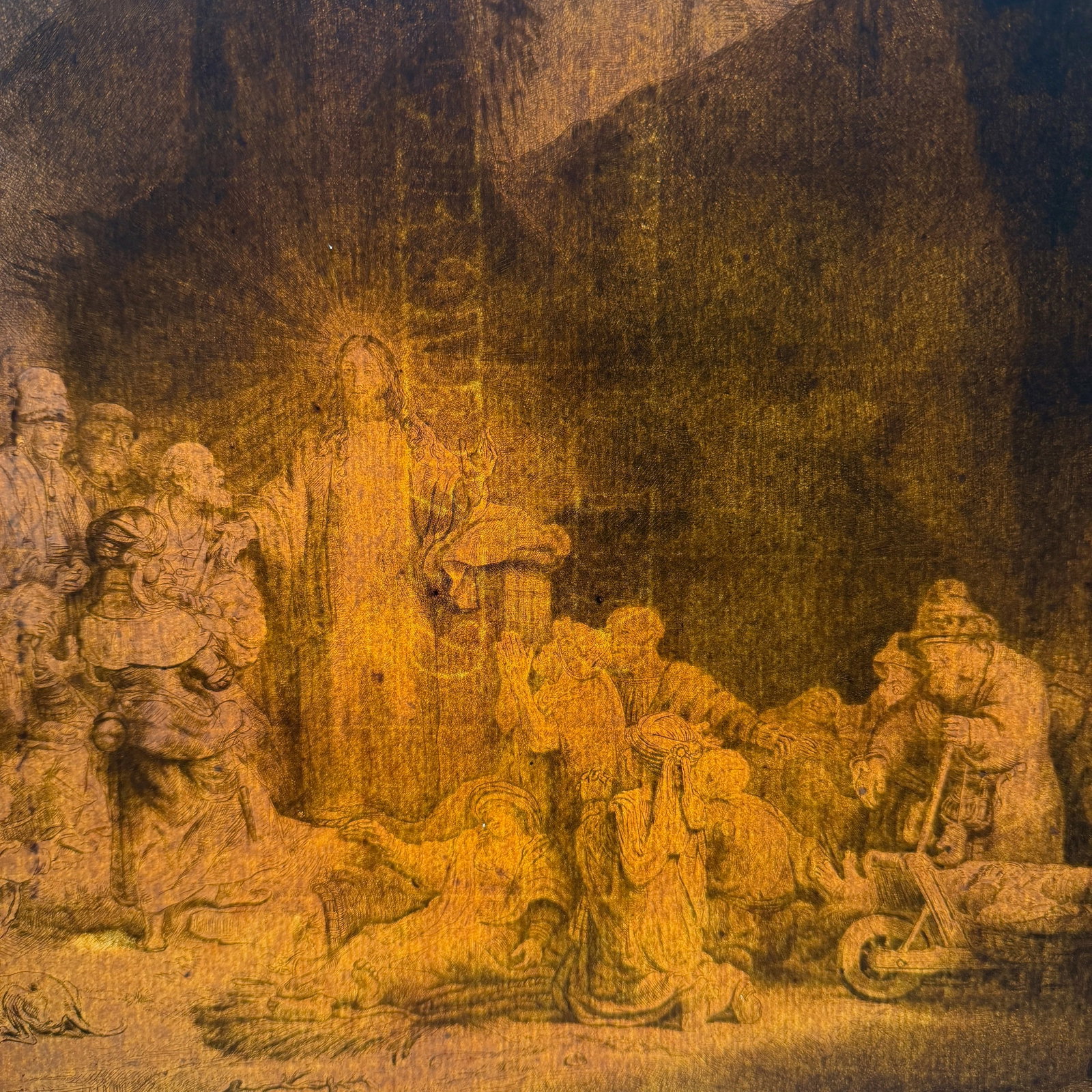 Rembrandt van Rijn, 100 Guilder Etching - 6
