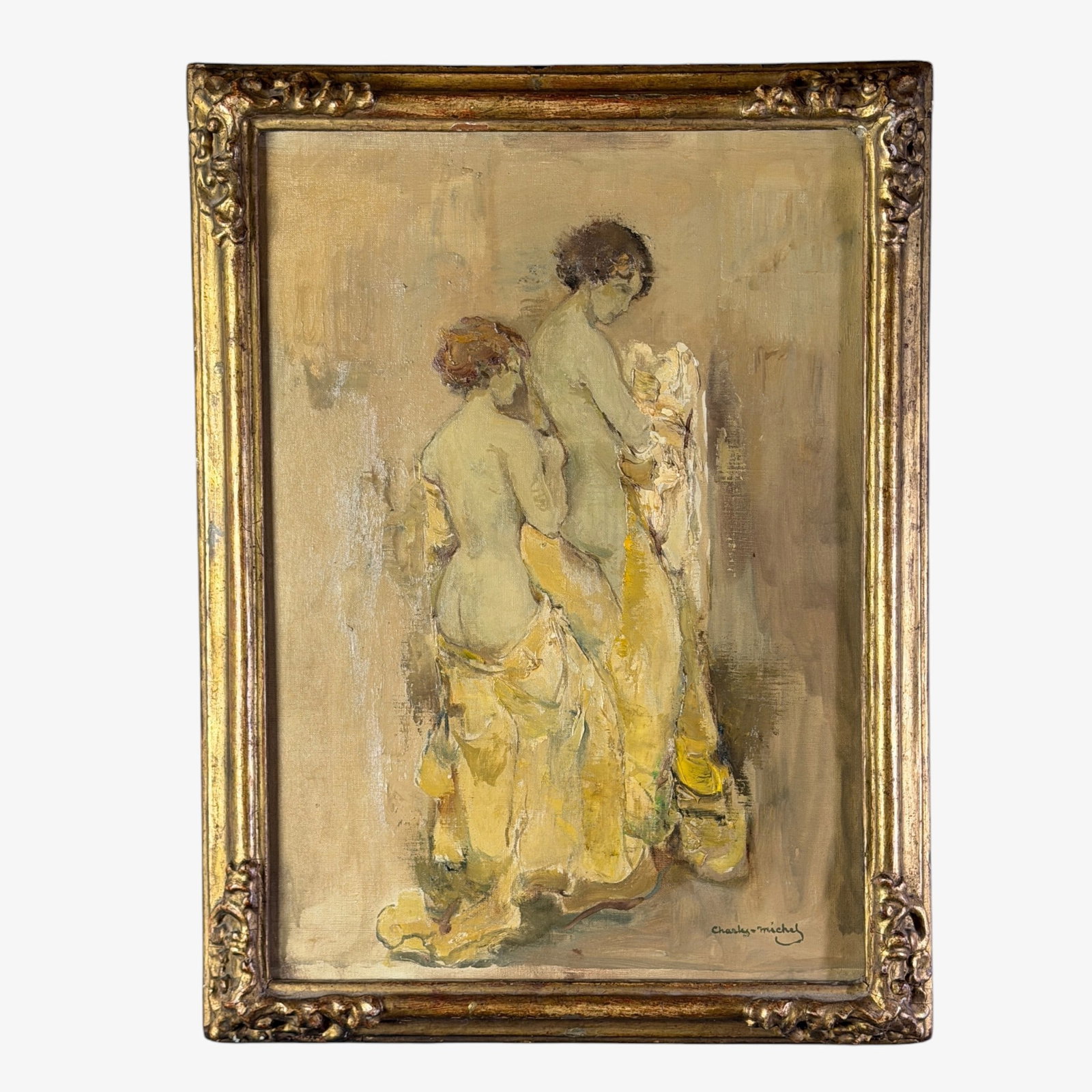 Charles Michel (1874-1967)Two Nude Females (1 of 3)
